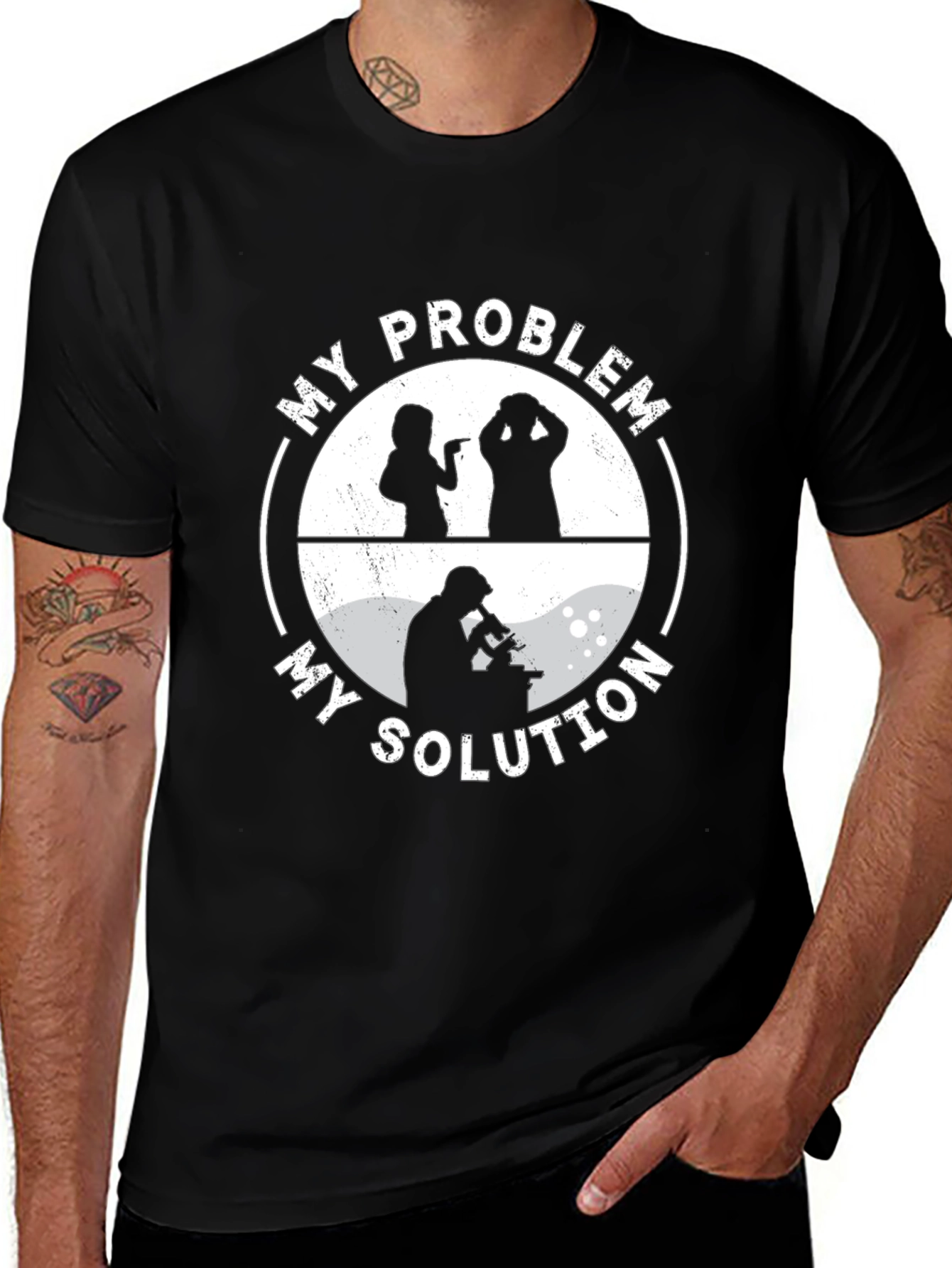 My Problem My Solution Science T-Shirt