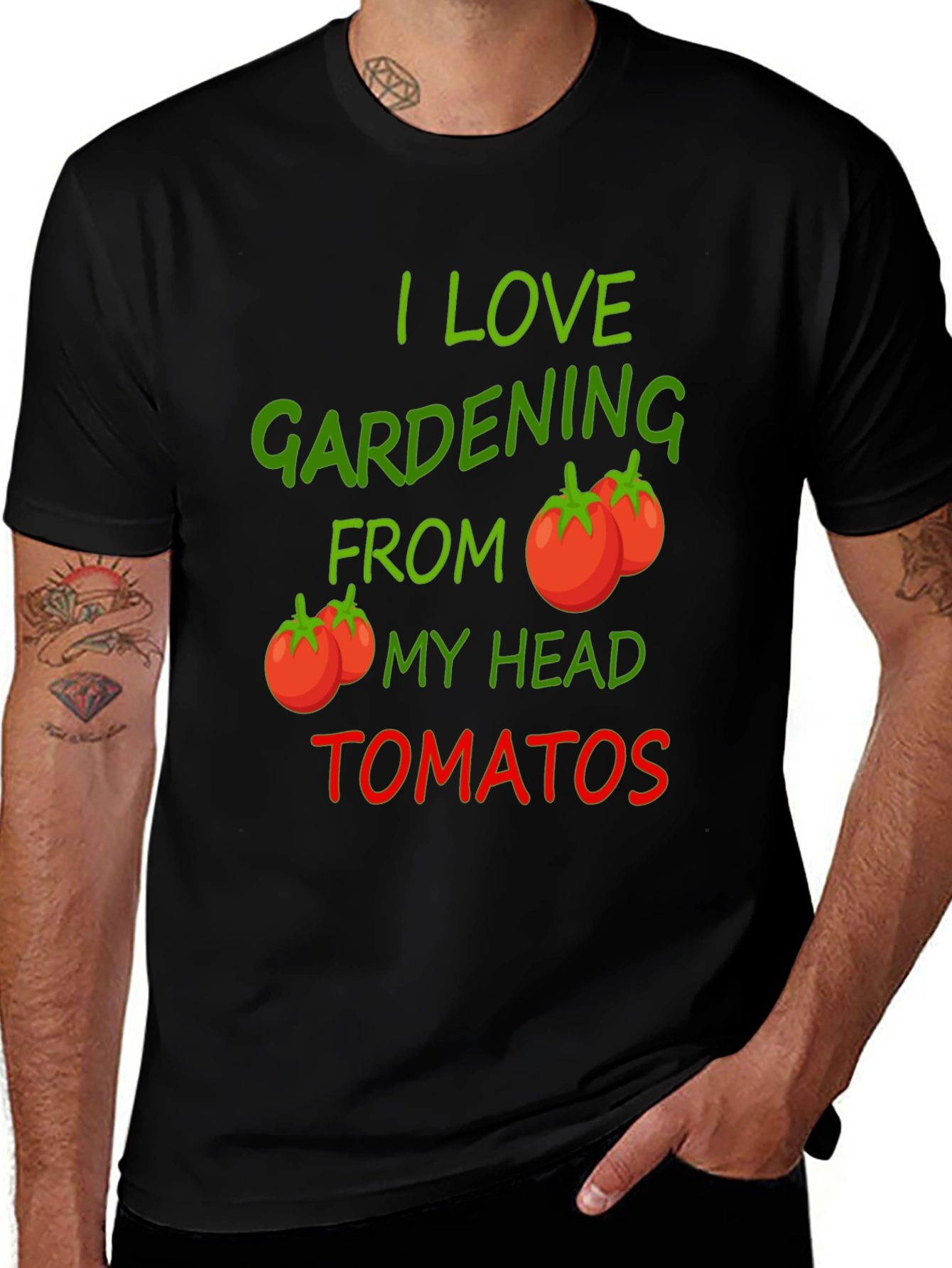 Gardening Tomatoes Graphic Tee