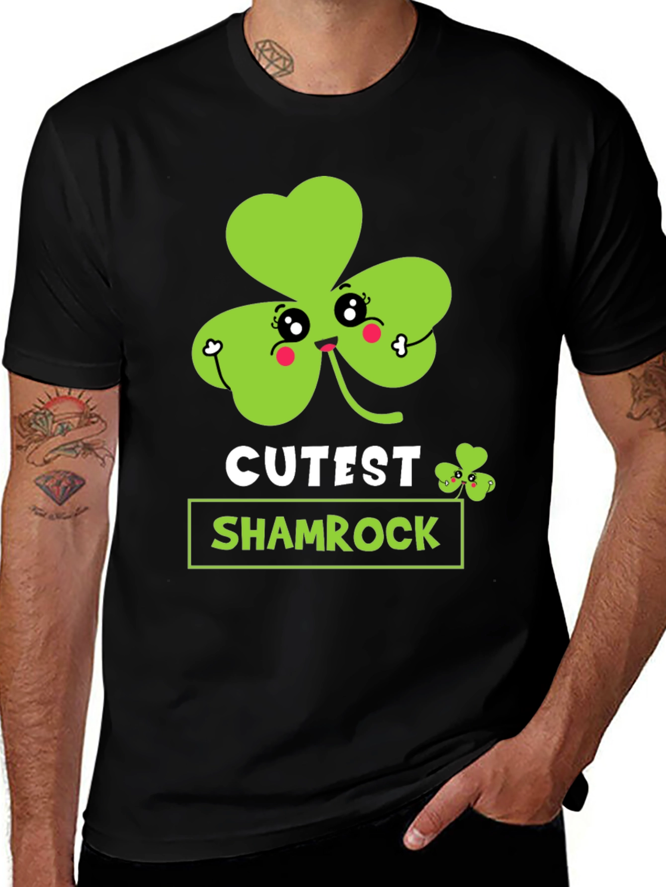 Variant 24 of Cutest Shamrock T-Shirt - St. Patrick's Day Tee