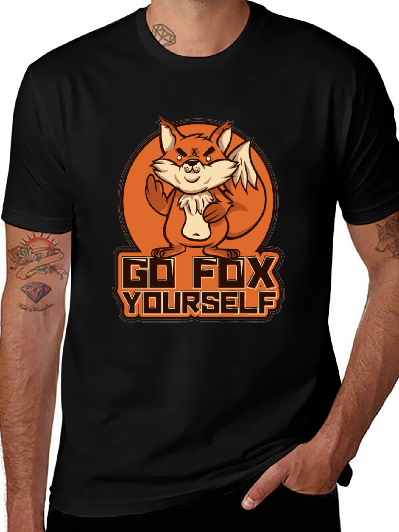 Variant 19 of Go Fox Yourself Graphic Tee