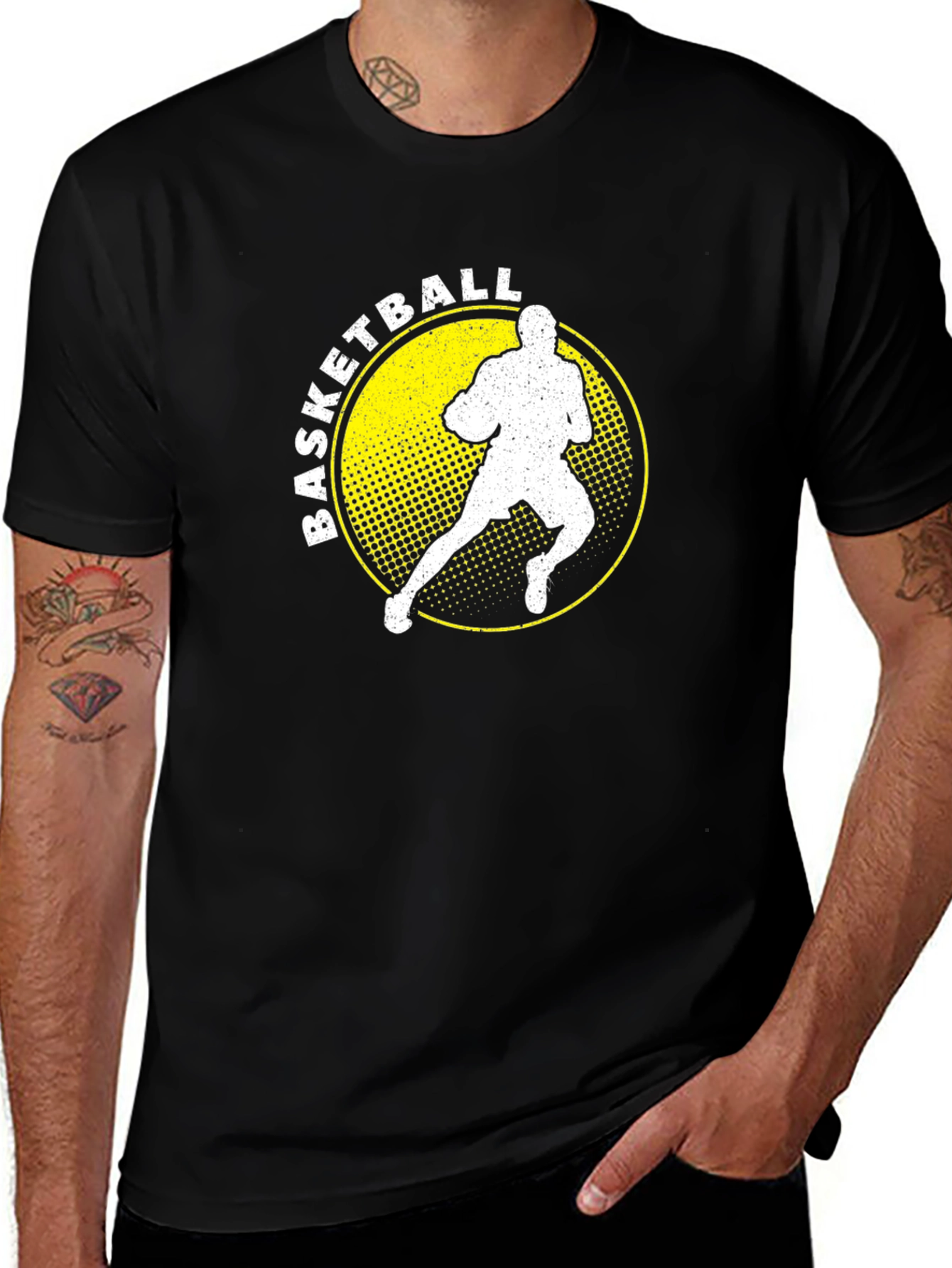 Variant 2 of Basketball Player Graphic T-Shirt