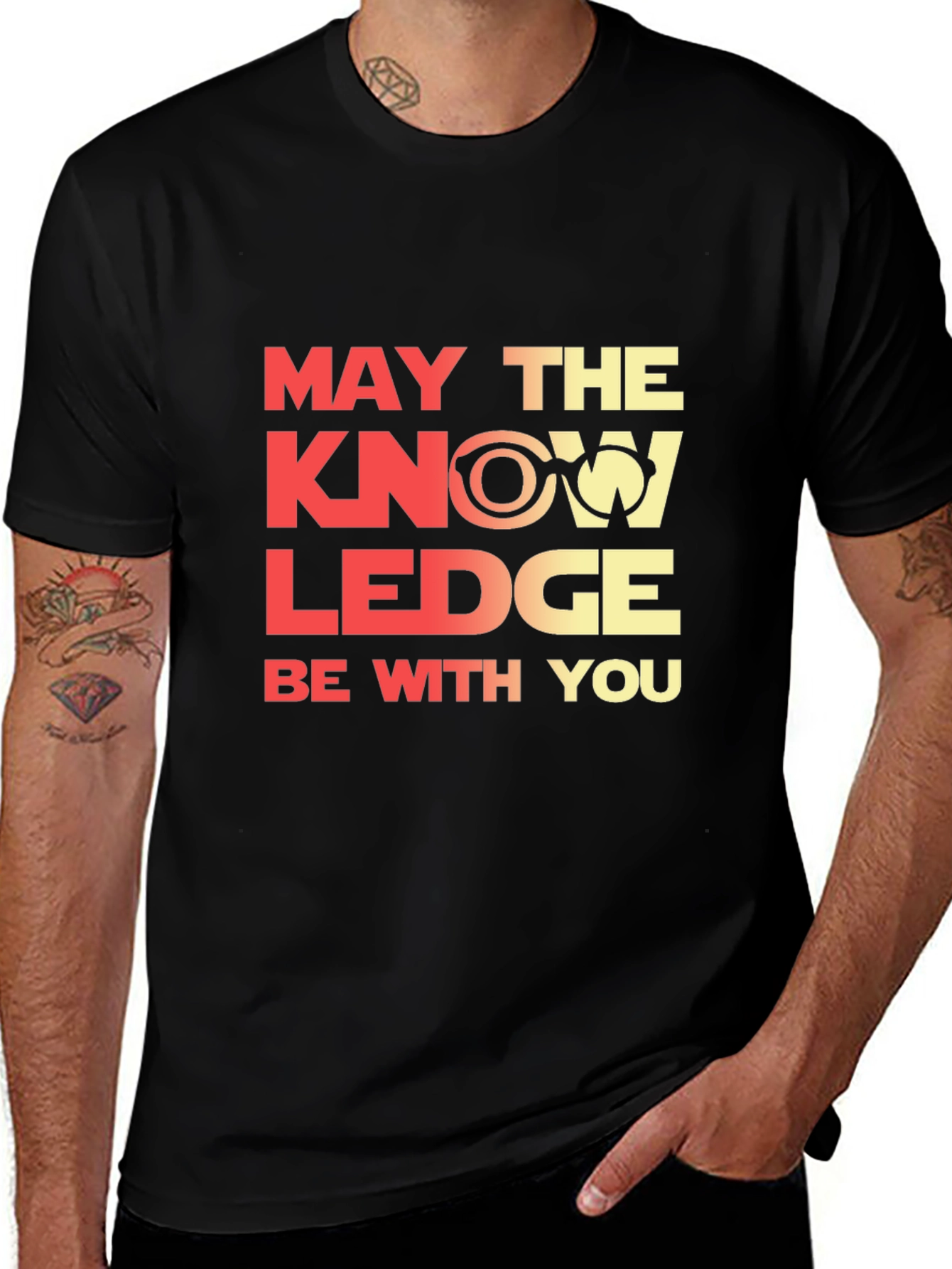 Variant 11 of May The Knowledge Be With You T-Shirt