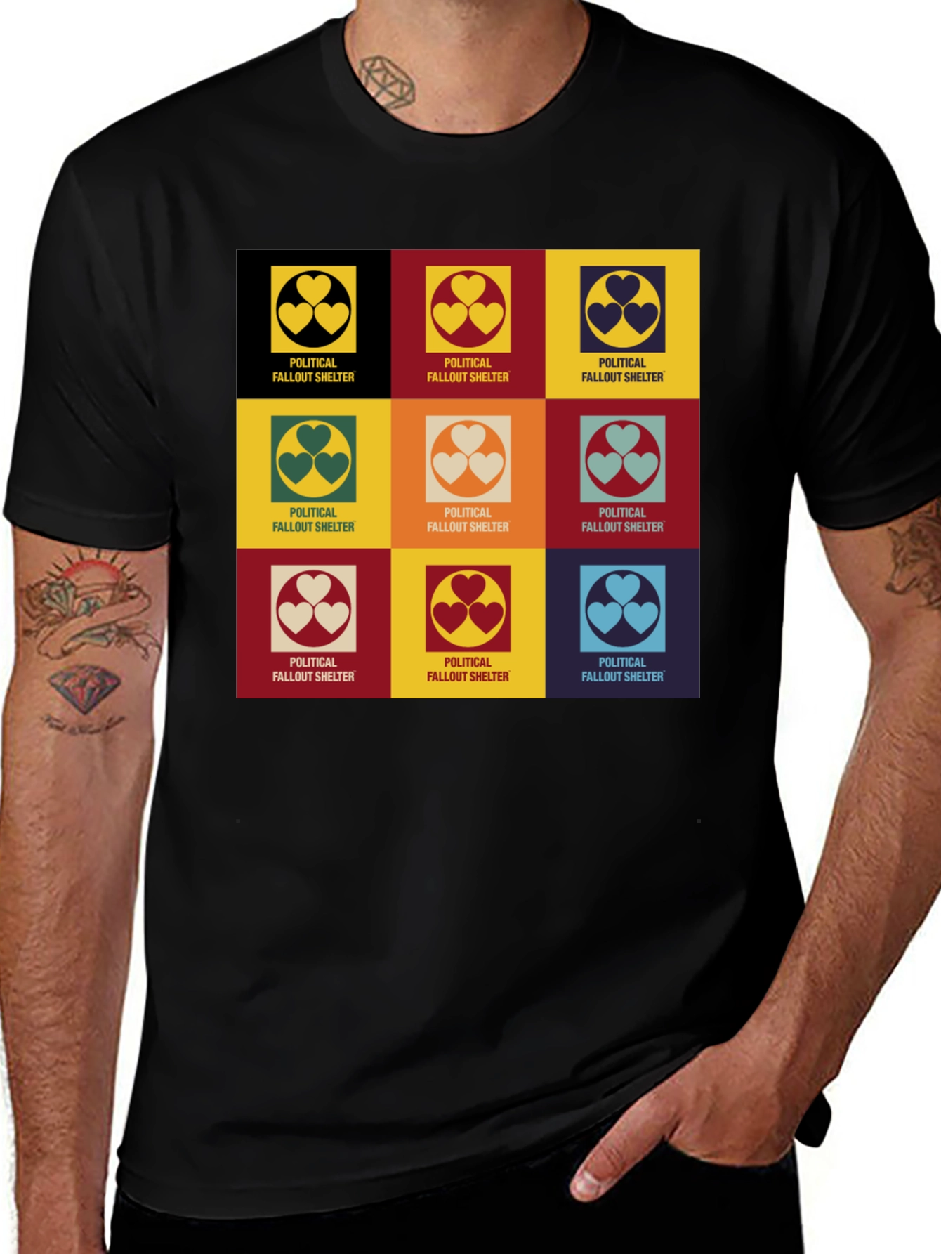 Variant 28 of Political Fallout Shelter T-Shirt