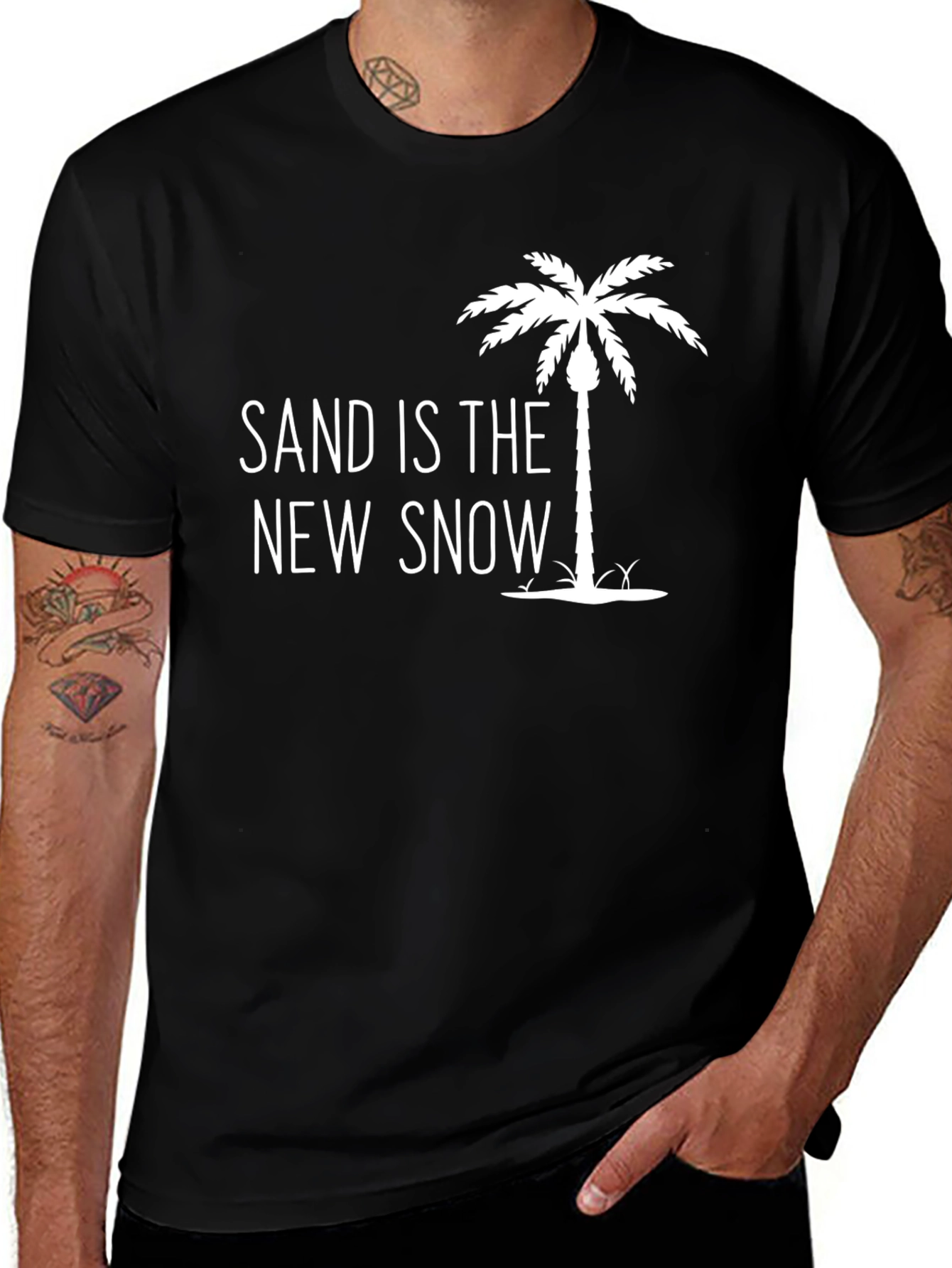 Variant 22 of Sand is the New Snow Graphic Tee