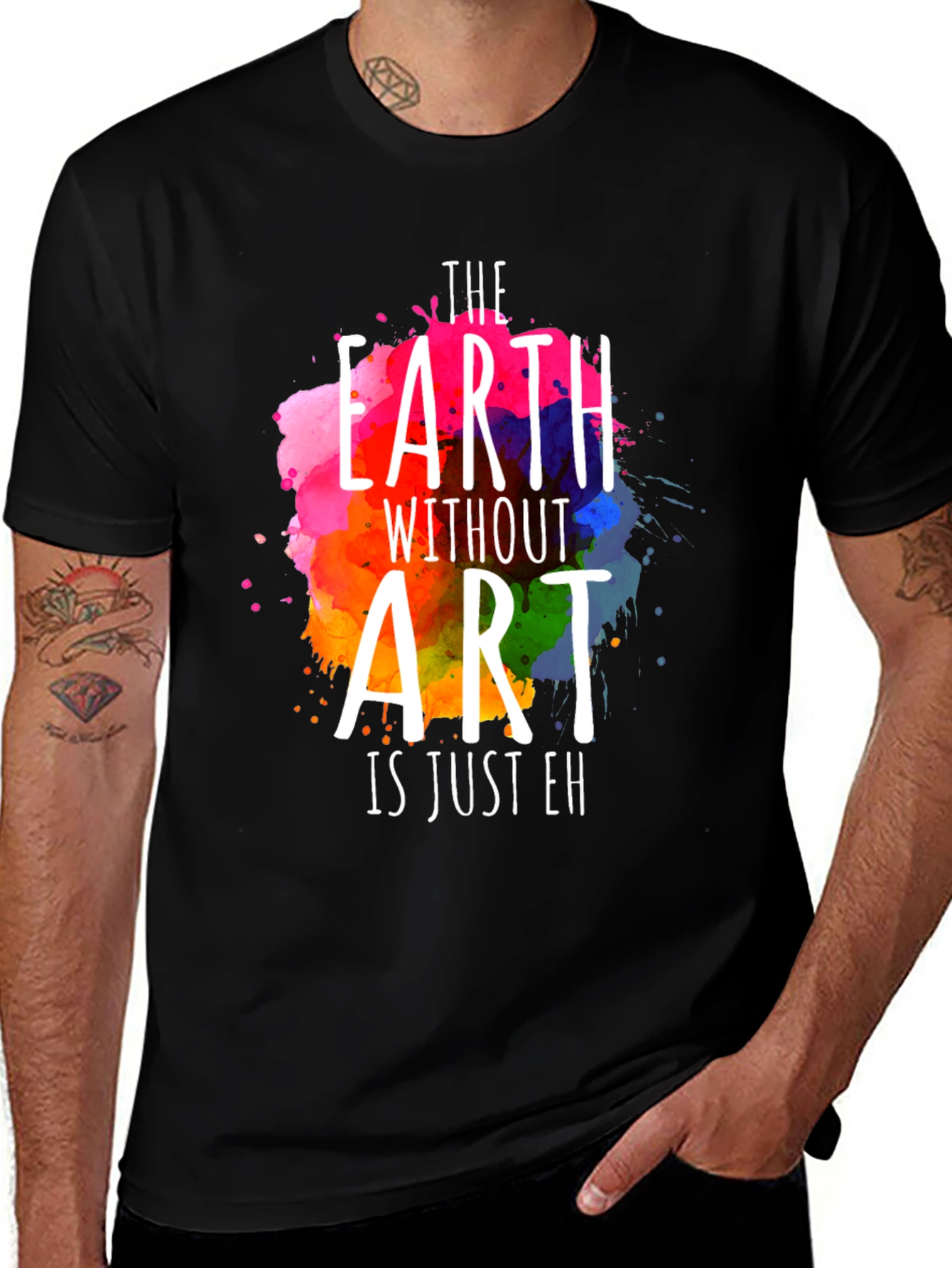 Variant 27 of The Earth Without Art Men's Graphic T-Shirt