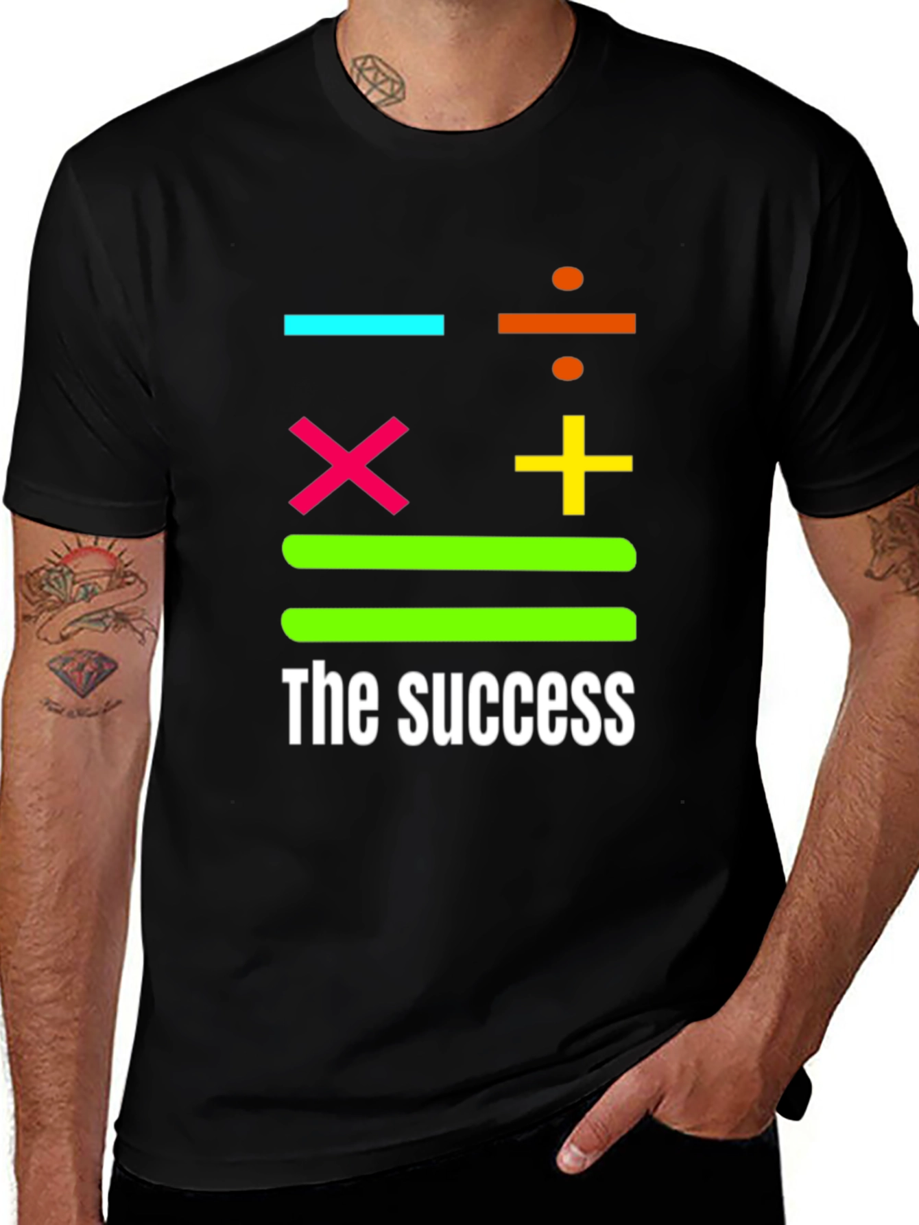 Variant 2 of Math Success T-Shirt - Equation Graphic Tee