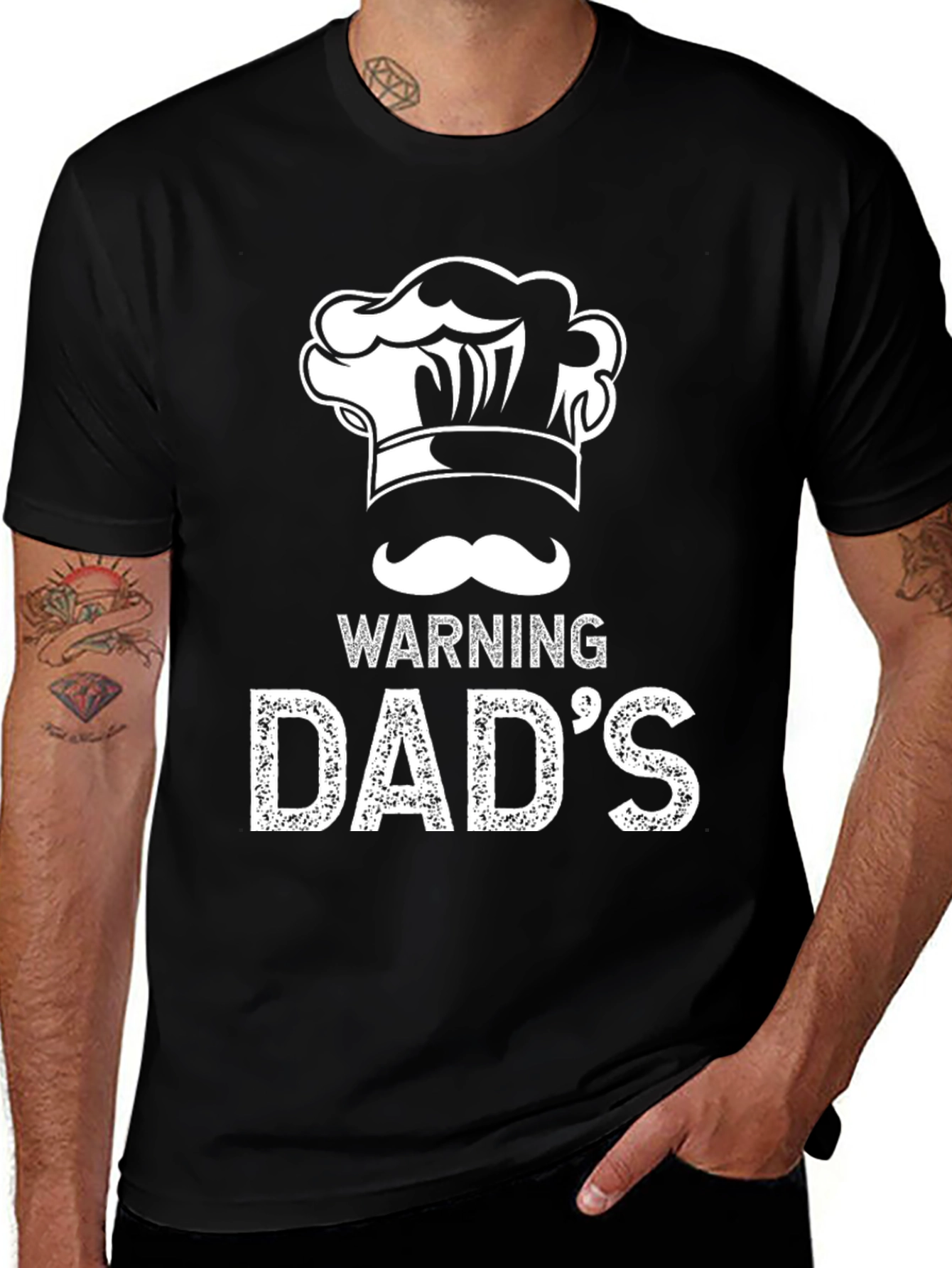 Variant 25 of Warning Dad's Cooking T-Shirt