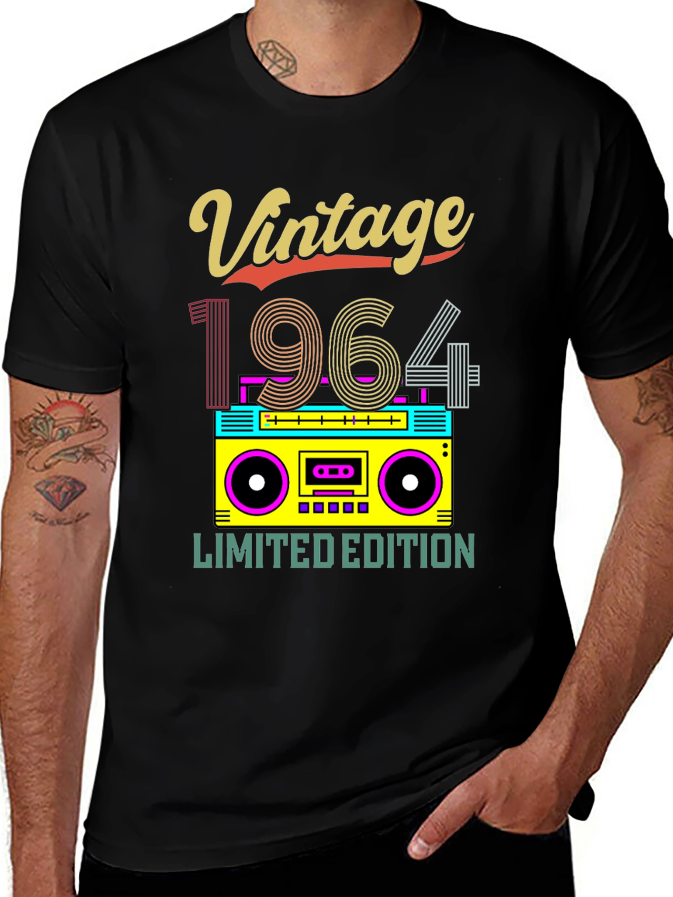 Variant 9 of Vintage 1964 Limited Edition T-Shirt