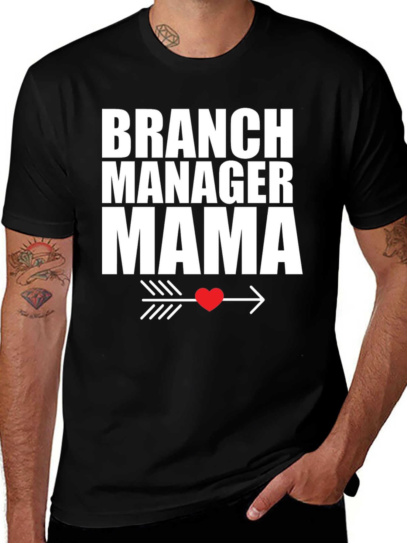 Variant 28 of Branch Manager Mama Graphic Tee