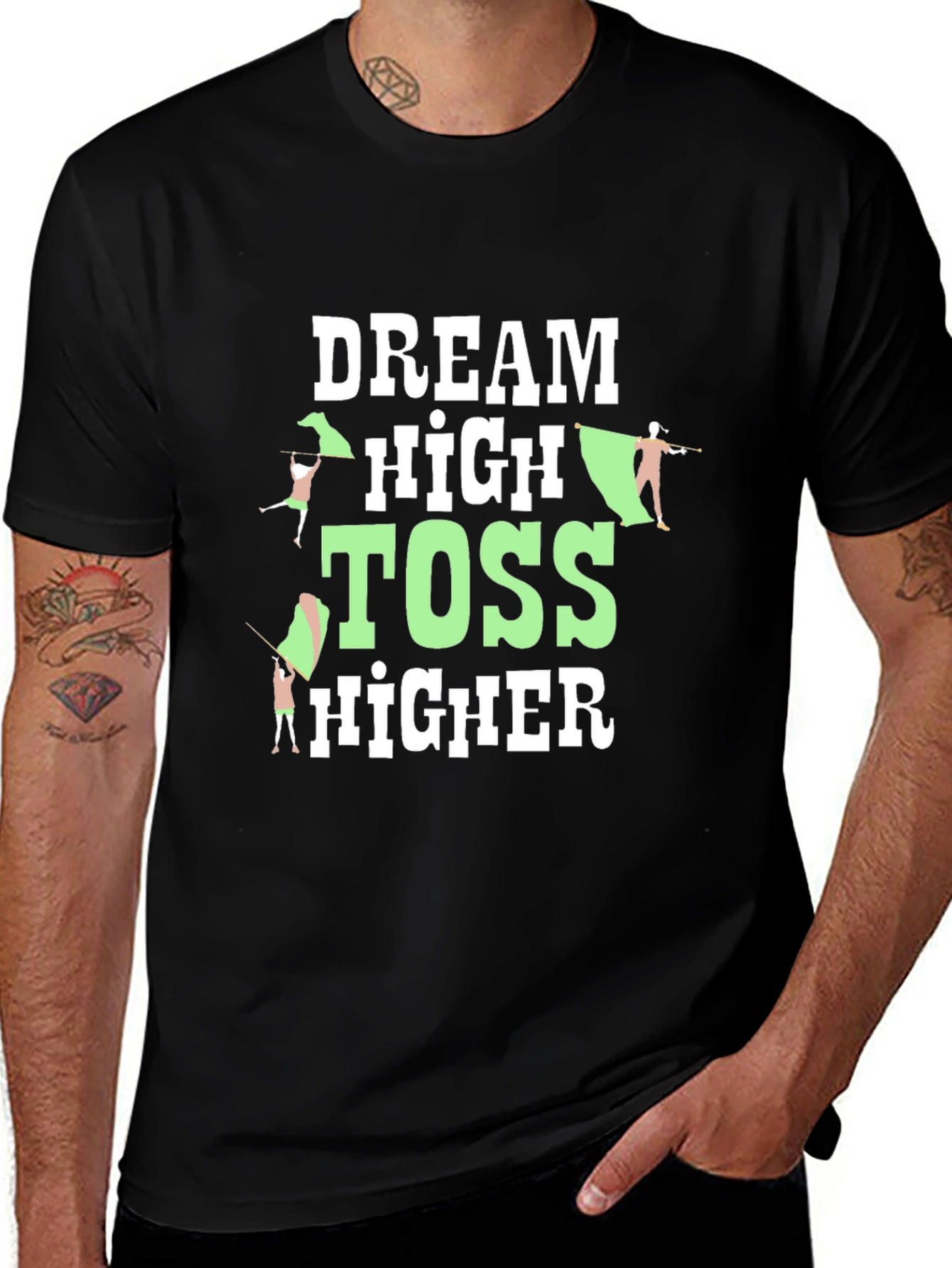 Variant 30 of Dream High Toss Higher T-Shirt