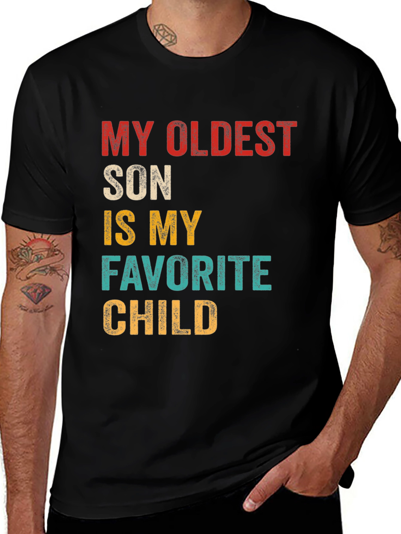 Variant 25 of My Oldest Son is My Favorite Child T-Shirt