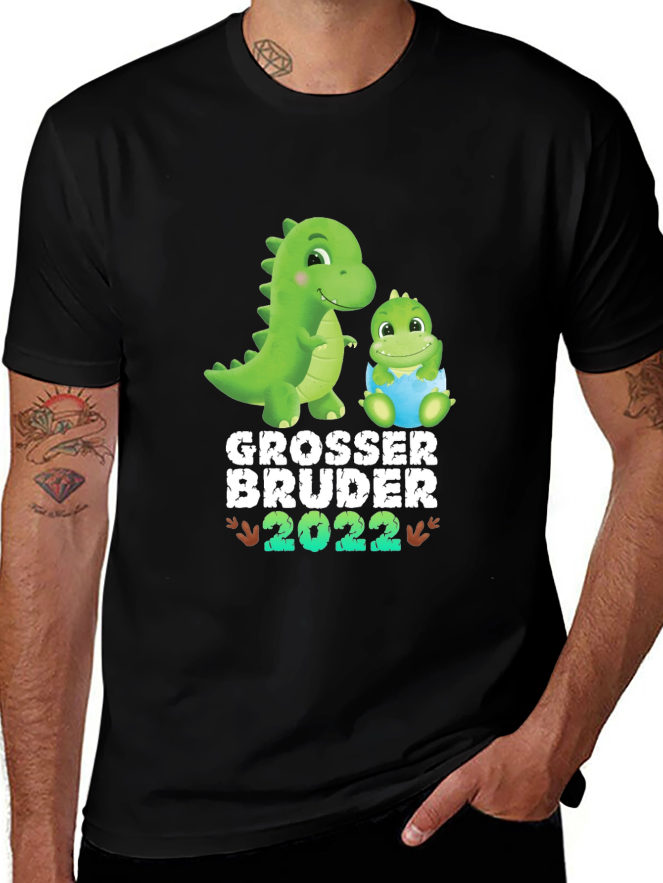 Variant 18 of Grosser Bruder 2022 Dinosaur T-Shirt