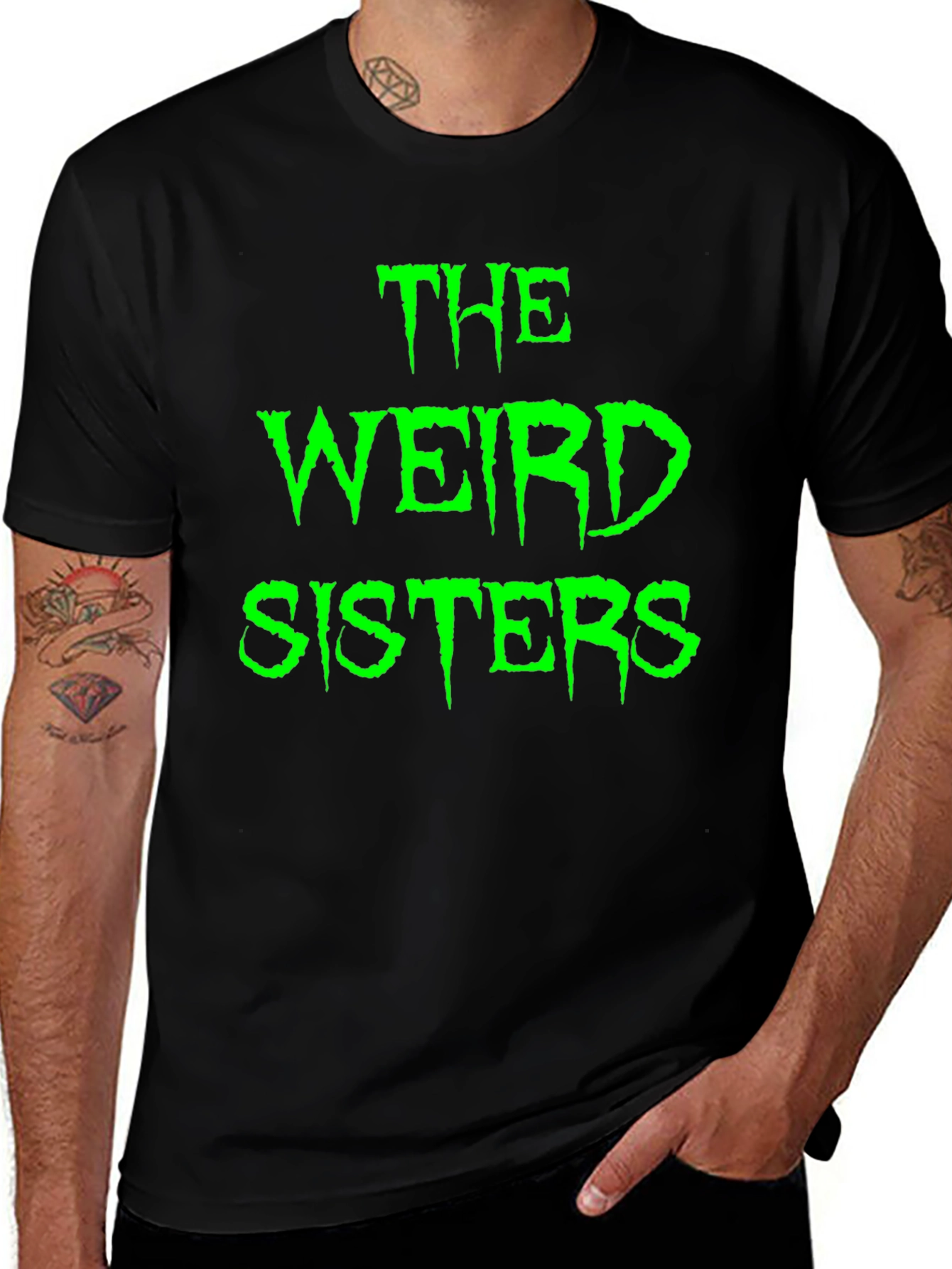 Variant 19 of The Weird Sisters Graphic T-Shirt - Black