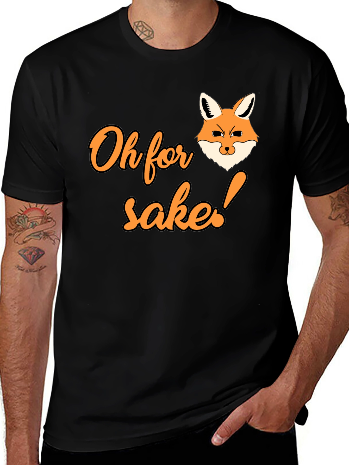 Variant 11 of Oh for Fox Sake T-Shirt - Funny Animal Pun Tee
