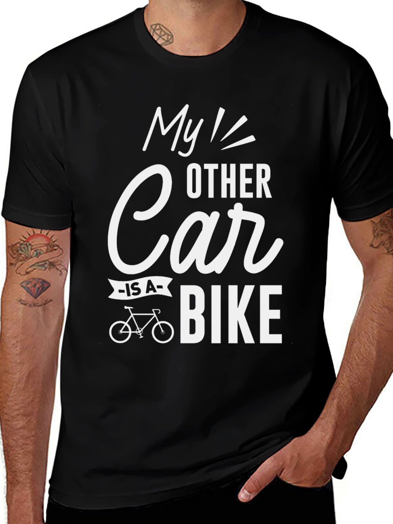 My Other Car is a Bike T-Shirt