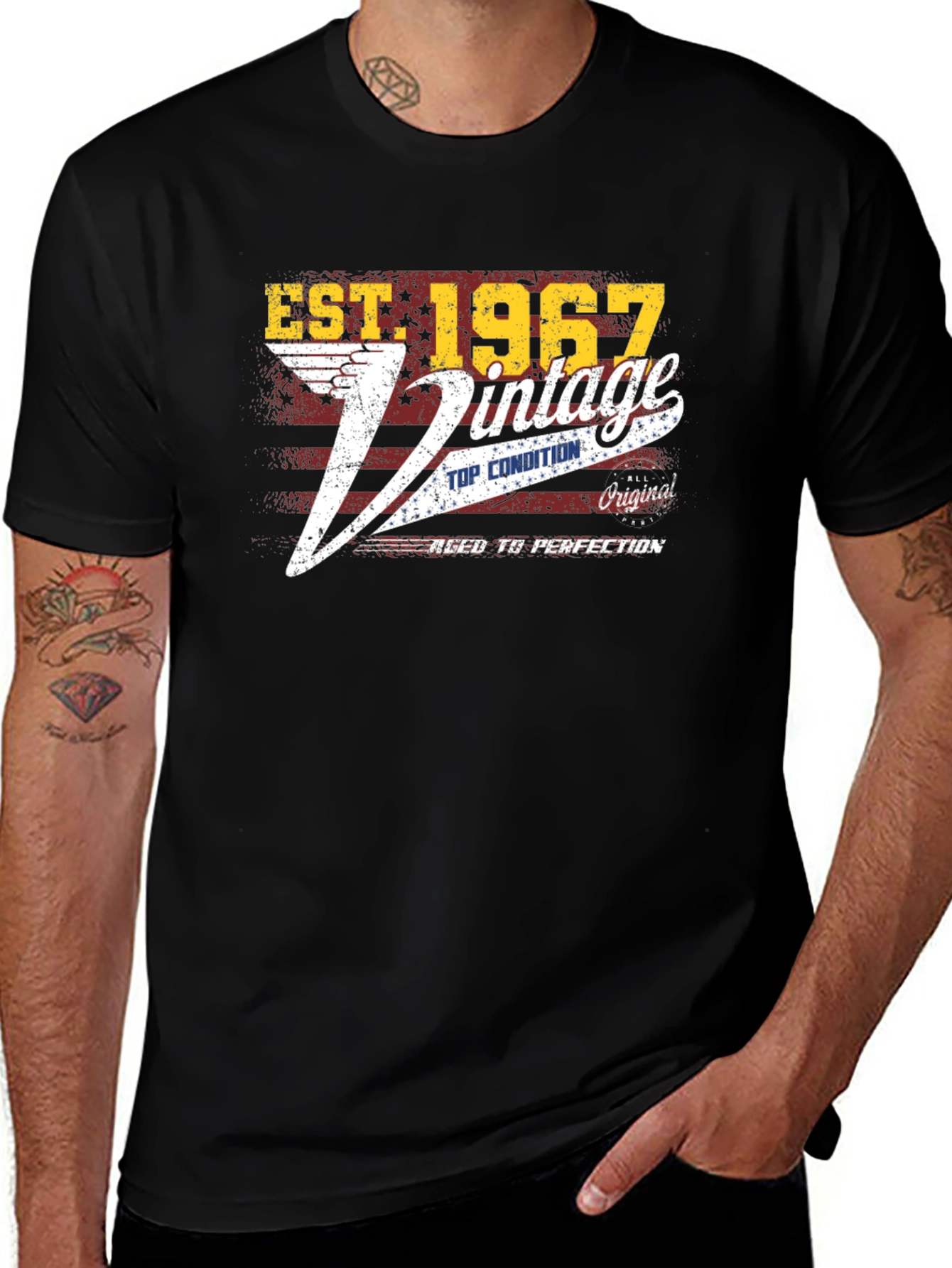 Variant 6 of Est. 1967 Vintage Graphic T-Shirt
