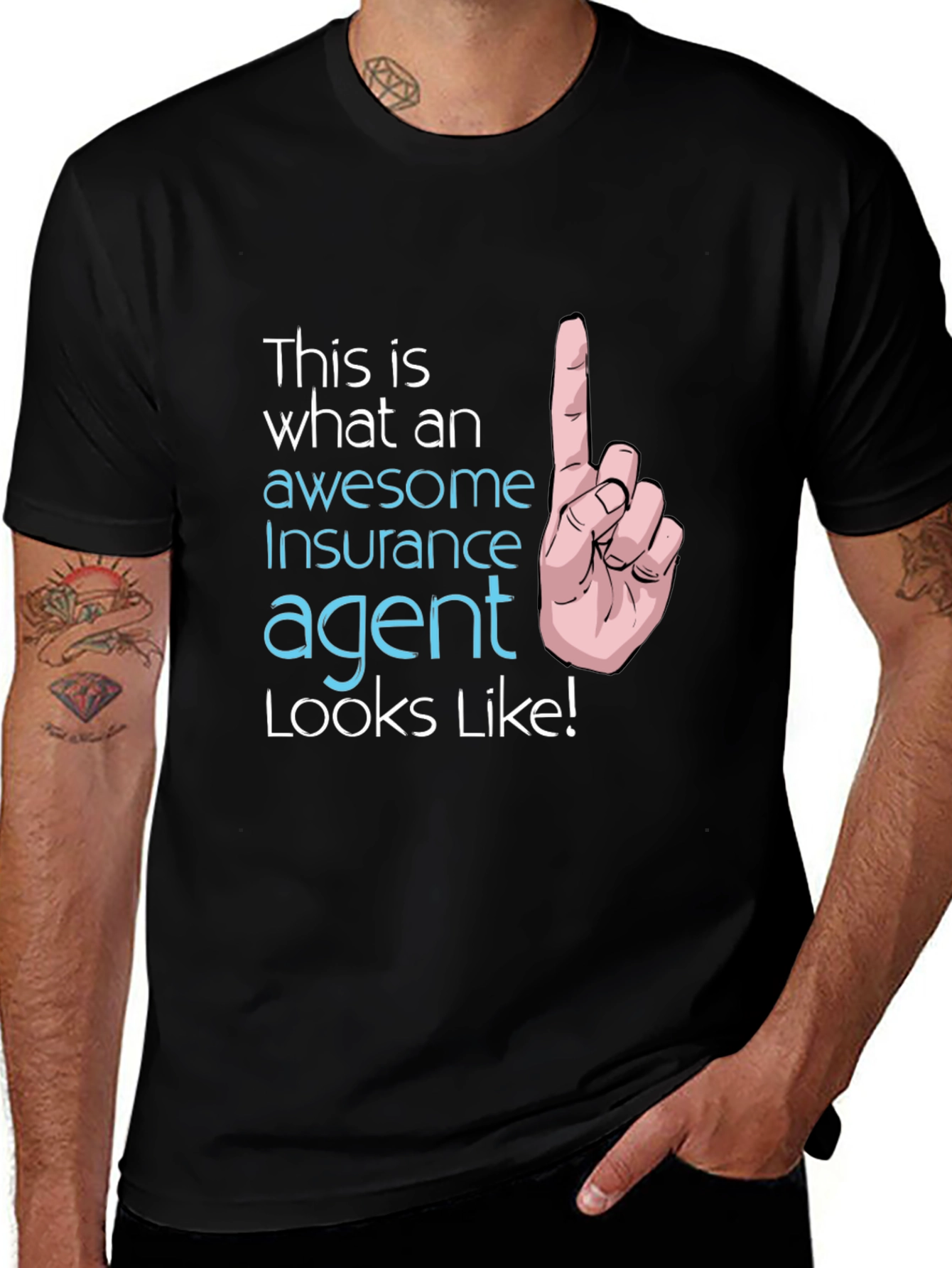 Variant 25 of Awesome Insurance Agent T-Shirt
