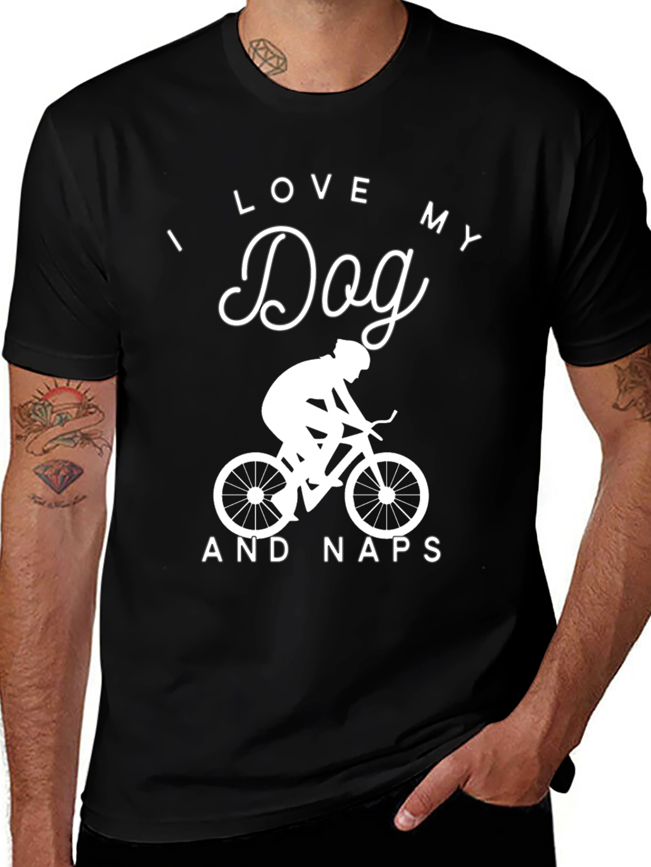 Variant 13 of I Love My Dog and Naps T-Shirt