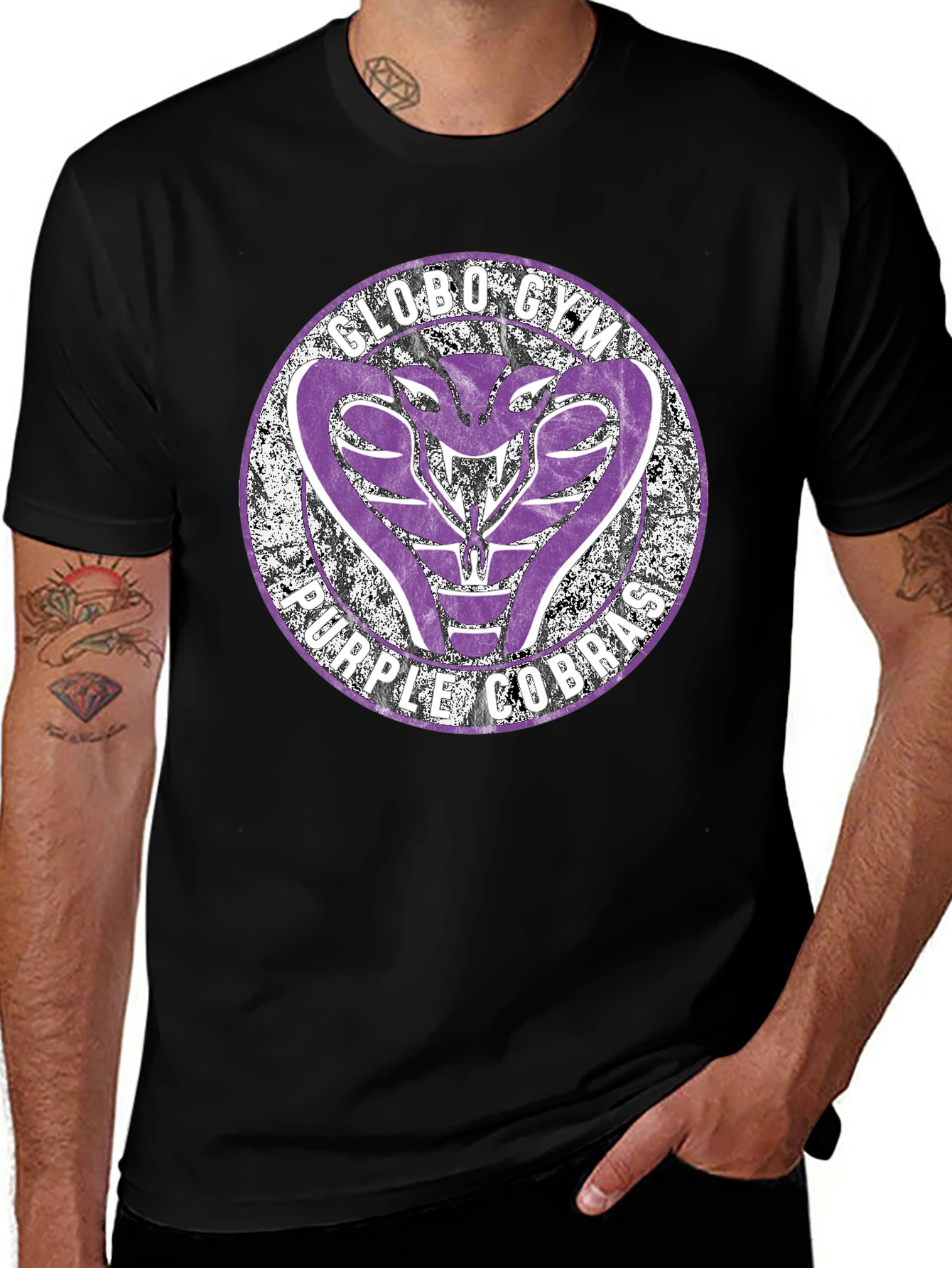 Globo Gym Purple Cobras T-Shirt