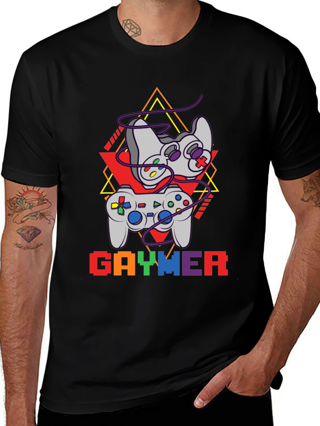 Gaymer T-Shirt - LGBTQ+ Gamer Pride Tee