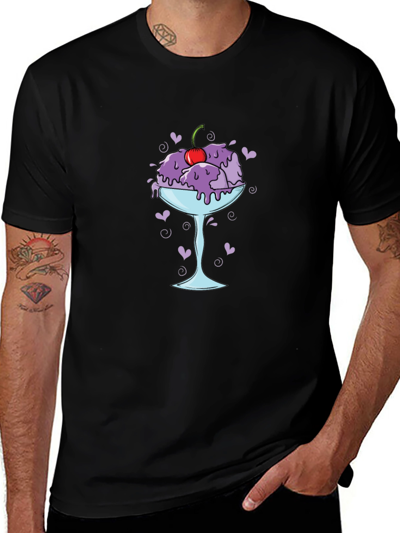 Variant 28 of Ice Cream Dessert T-Shirt