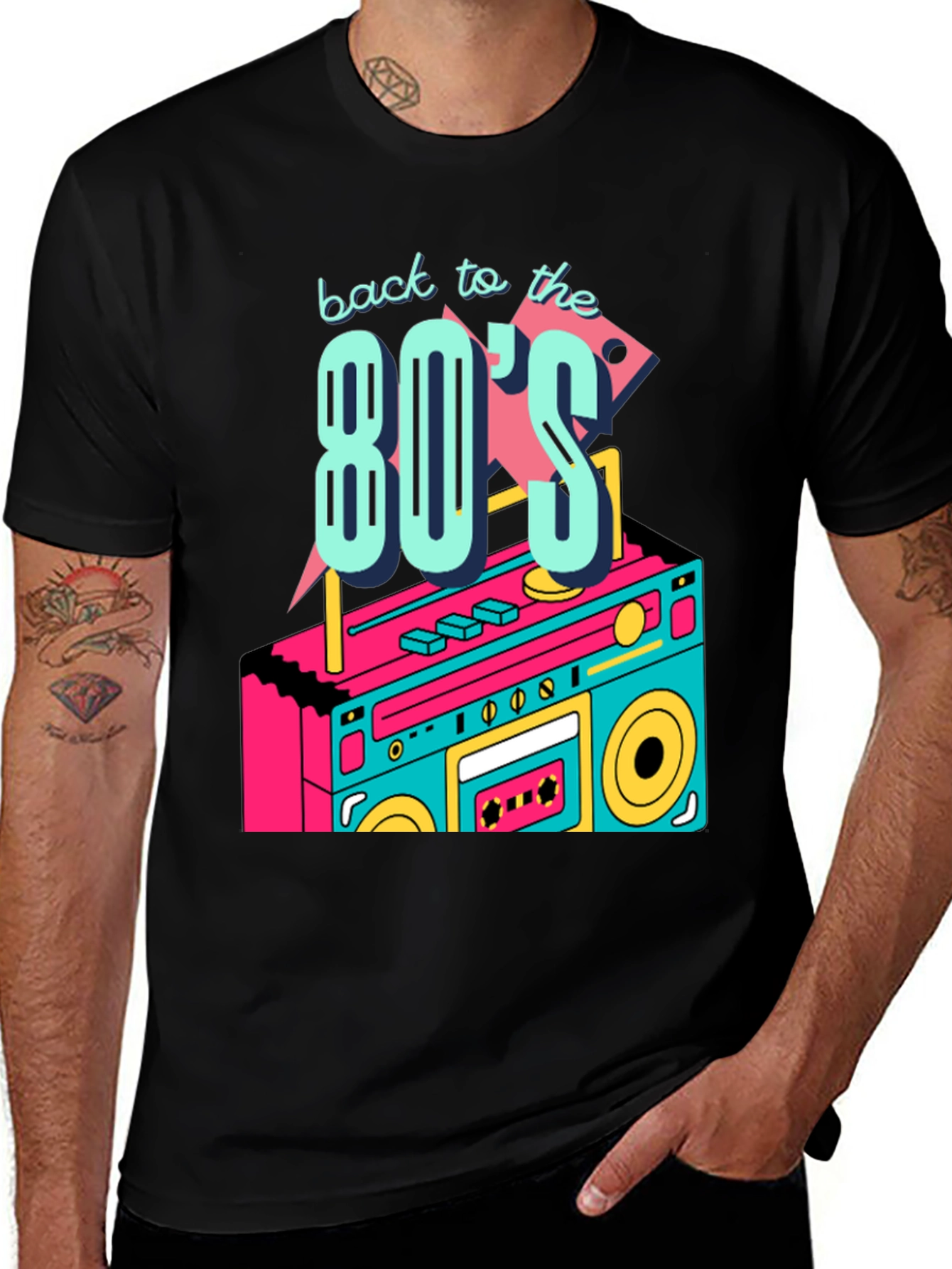 Variant 30 of Back to the 80's Graphic Tee