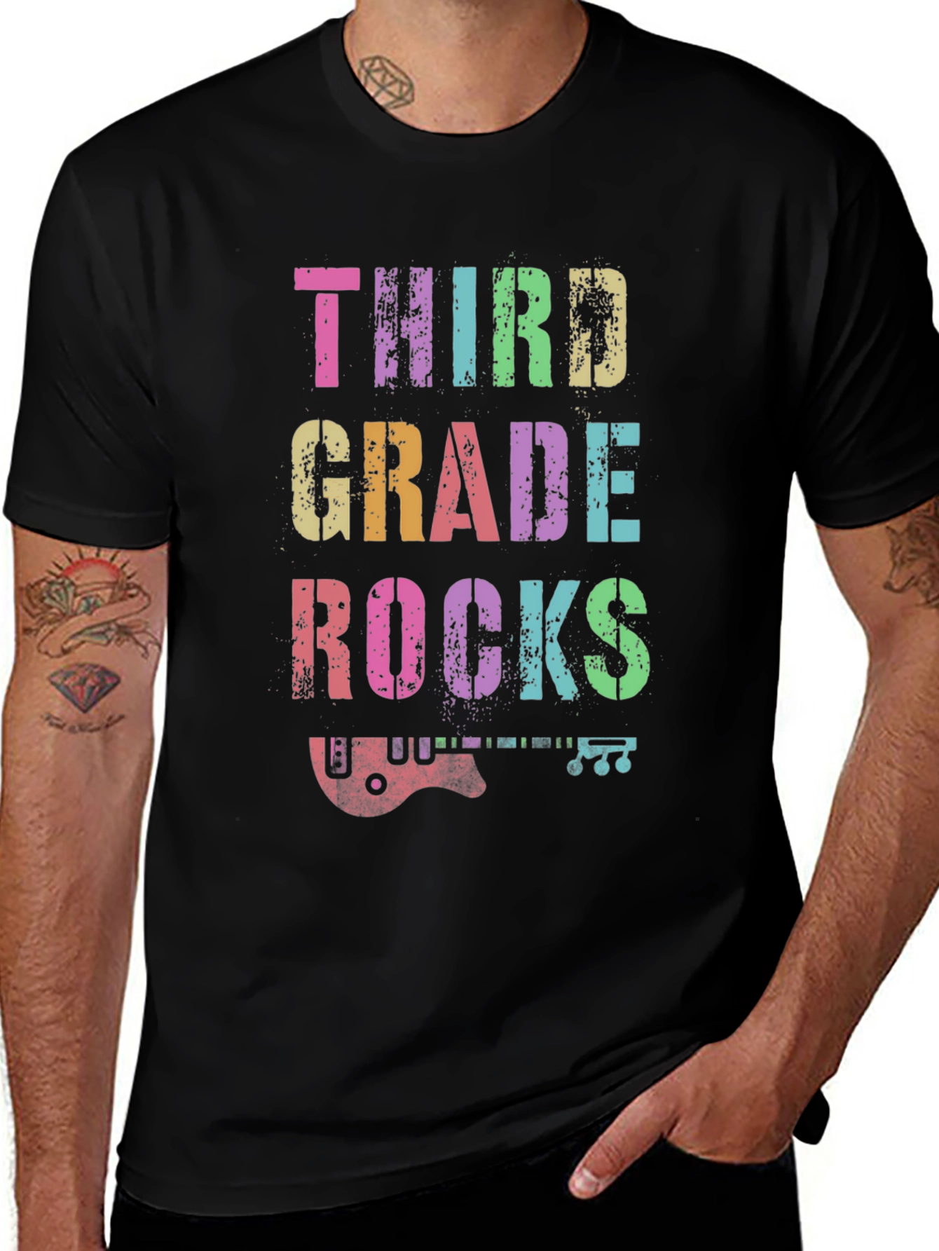 Third Grade Rocks T-Shirt - Back to School Teacher Tee