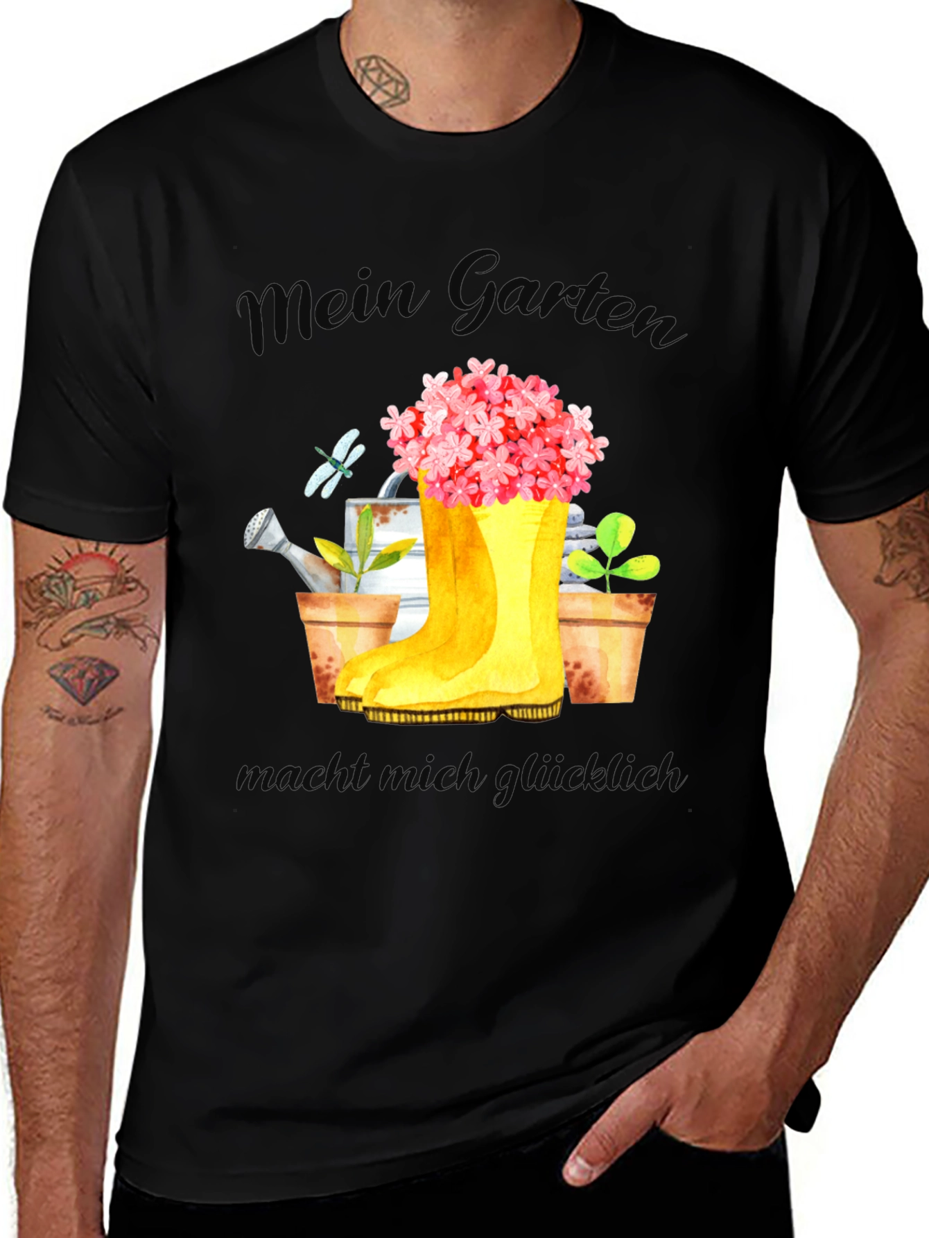 Variant 28 of Gardener's Delight T-Shirt - Mein Garten Macht Mich