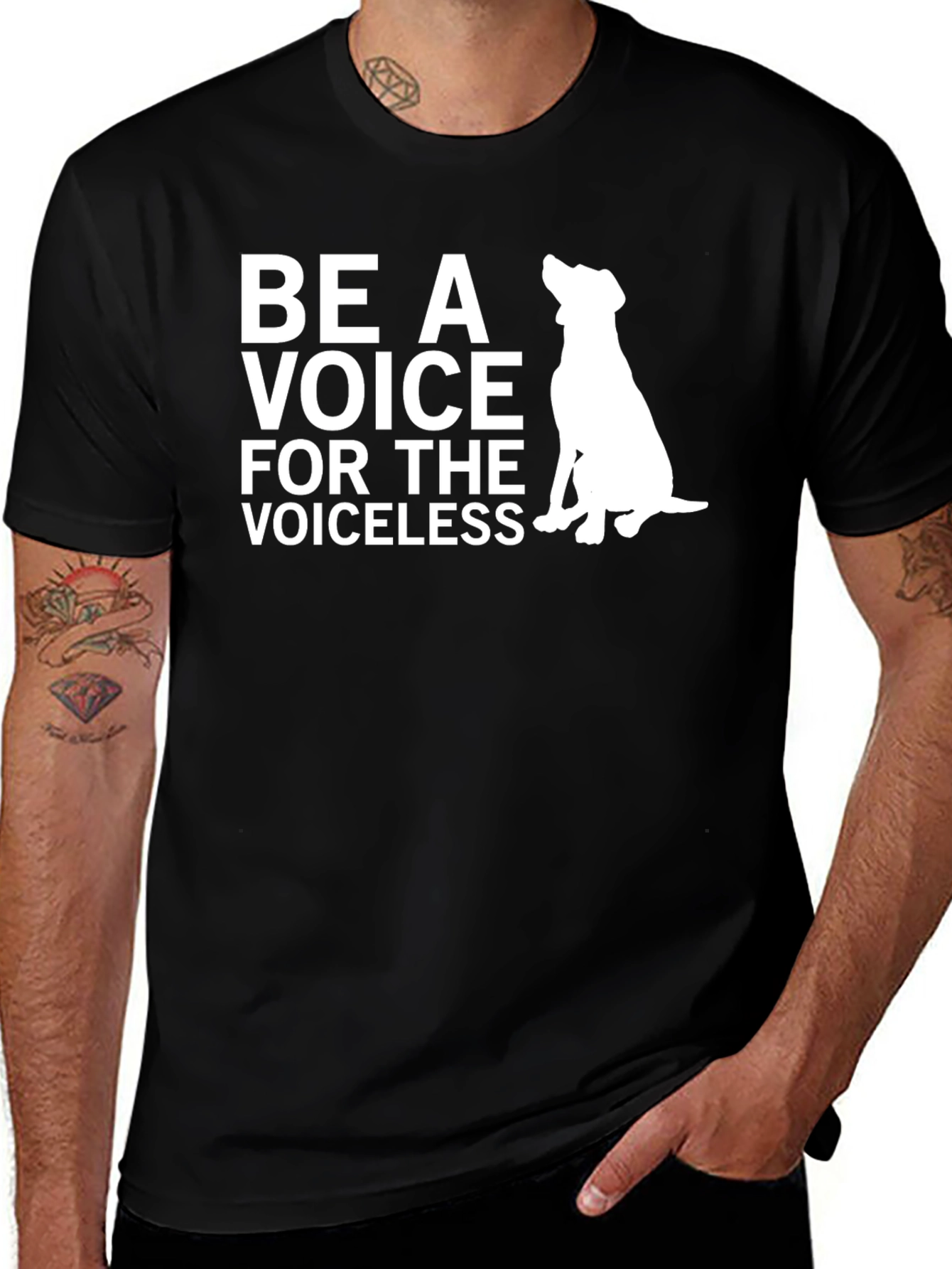 Variant 5 of Be A Voice For The Voiceless T-Shirt