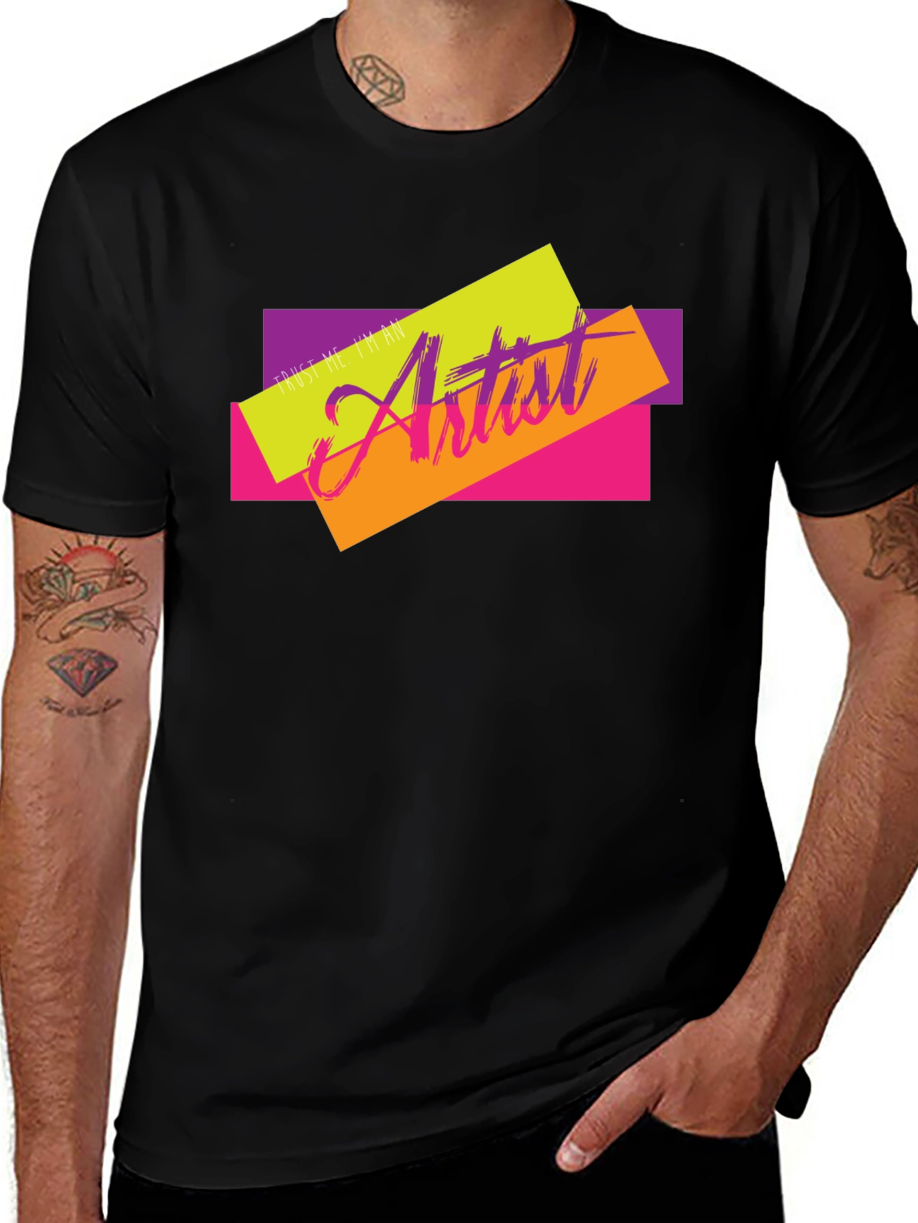 Variant 14 of Trust Me I'm An Artist Graphic Tee