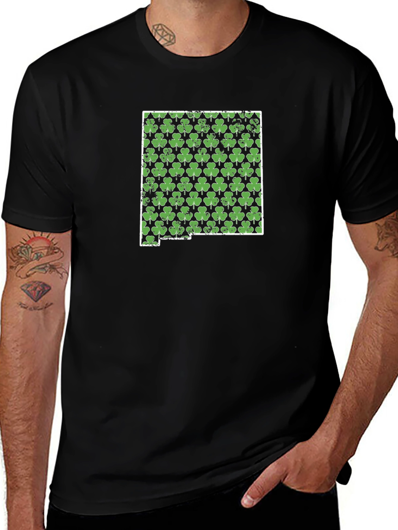 New Mexico Shamrock T-Shirt - St. Patrick's Day