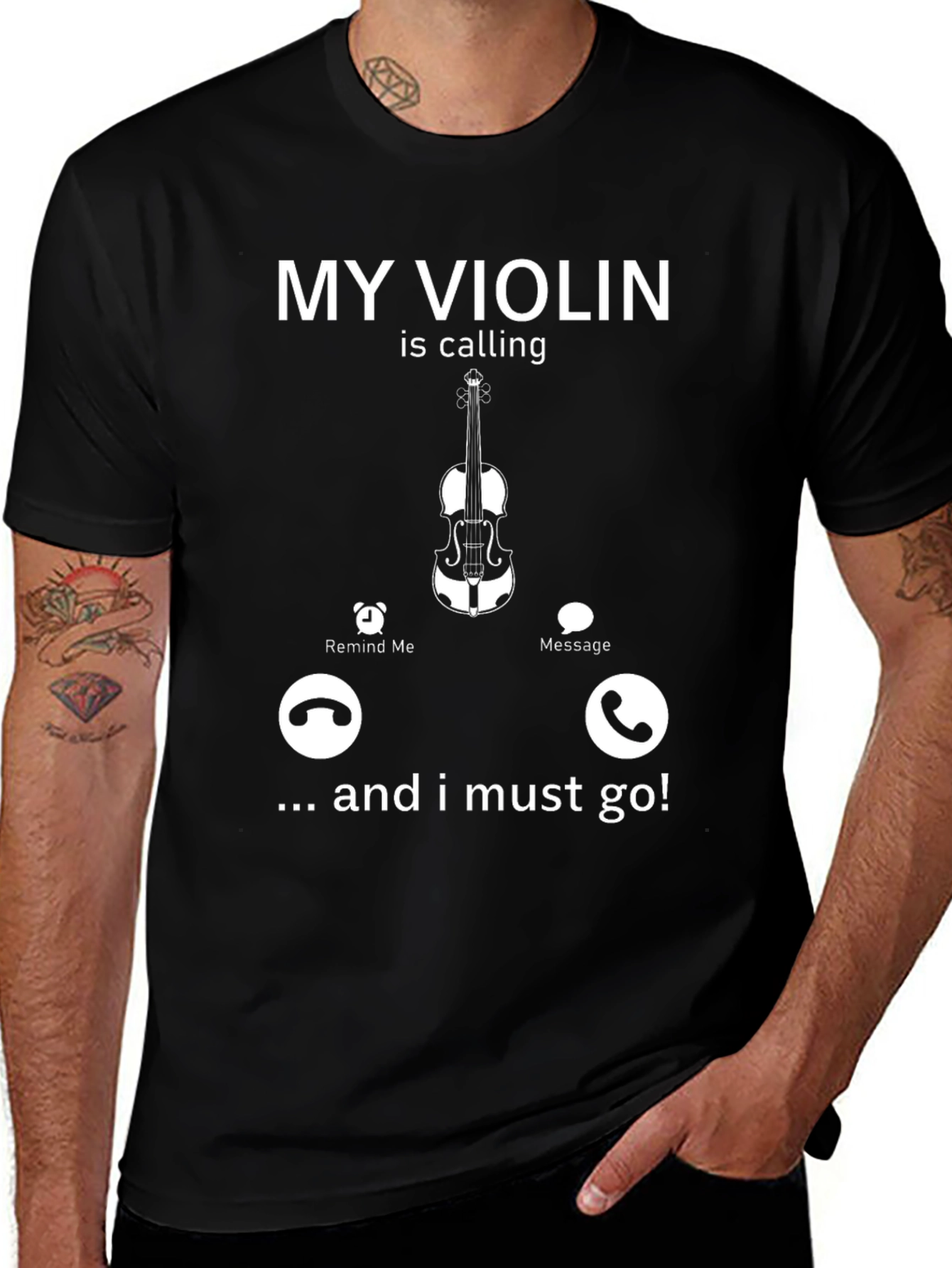 Variant 30 of Violin Calling T-Shirt - Musician Gift