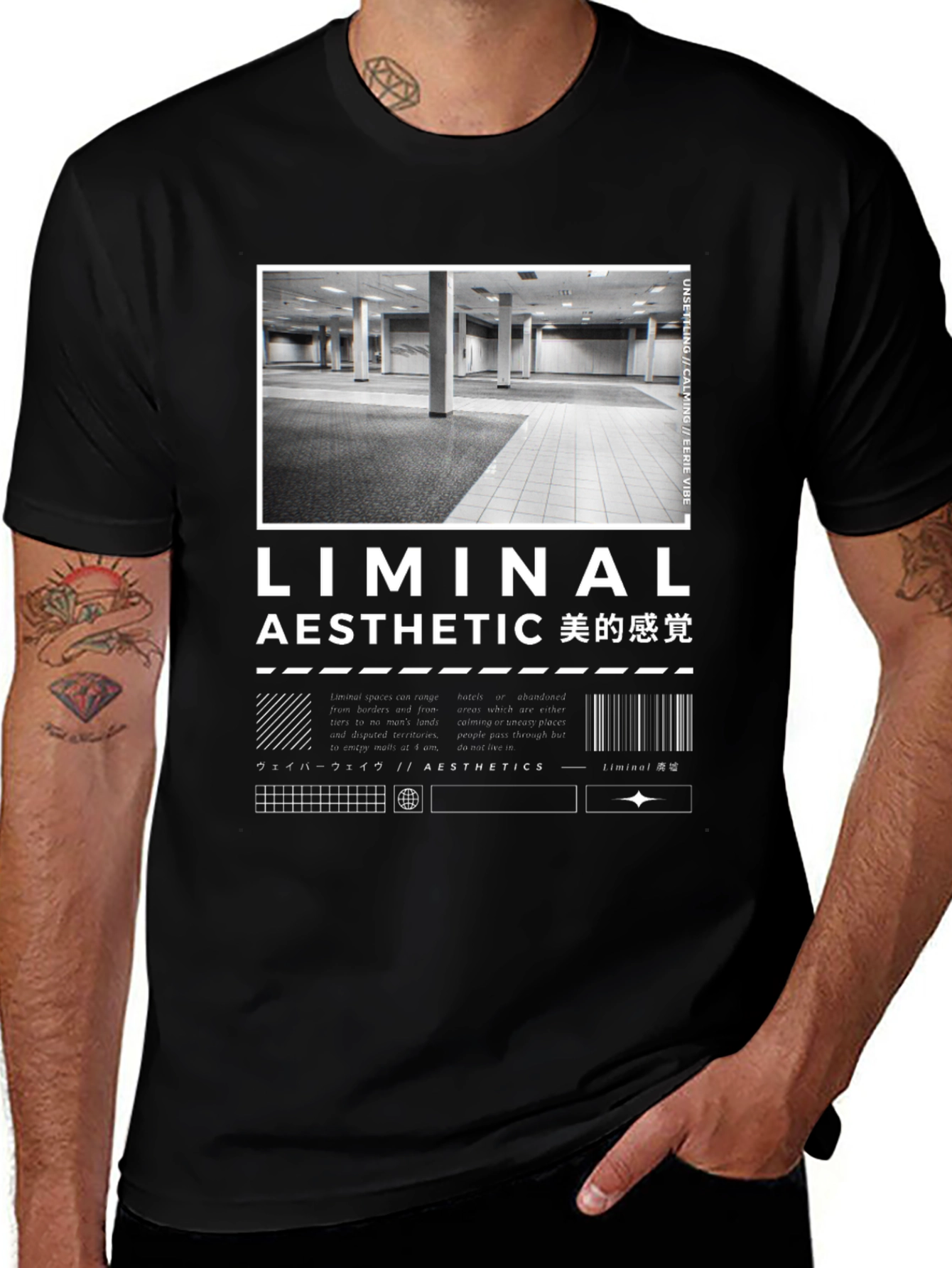 Liminal Aesthetic Graphic T-Shirt