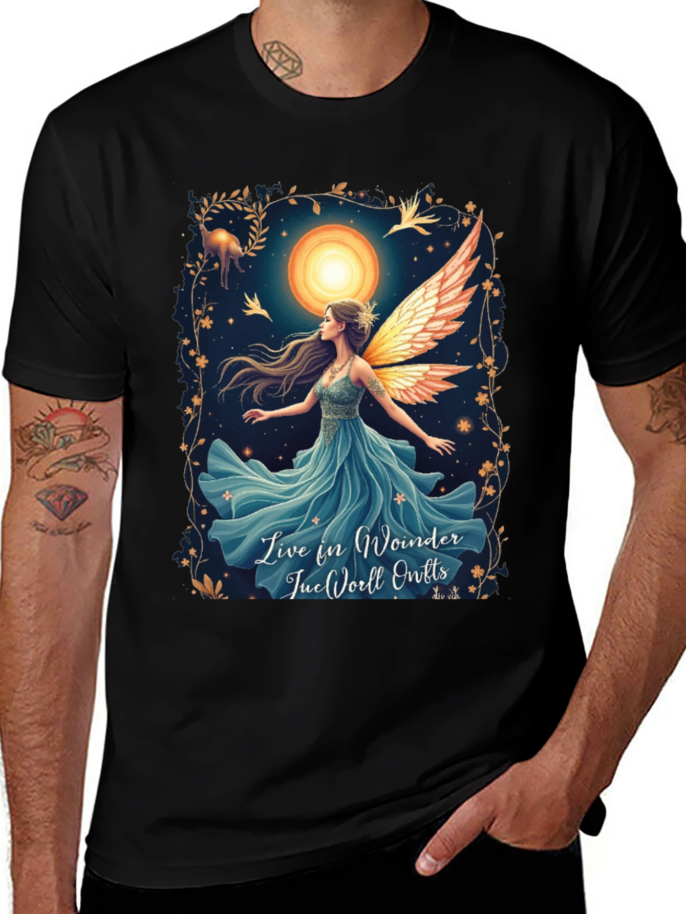 Variant 2 of Enchanted Fairy Graphic Tee