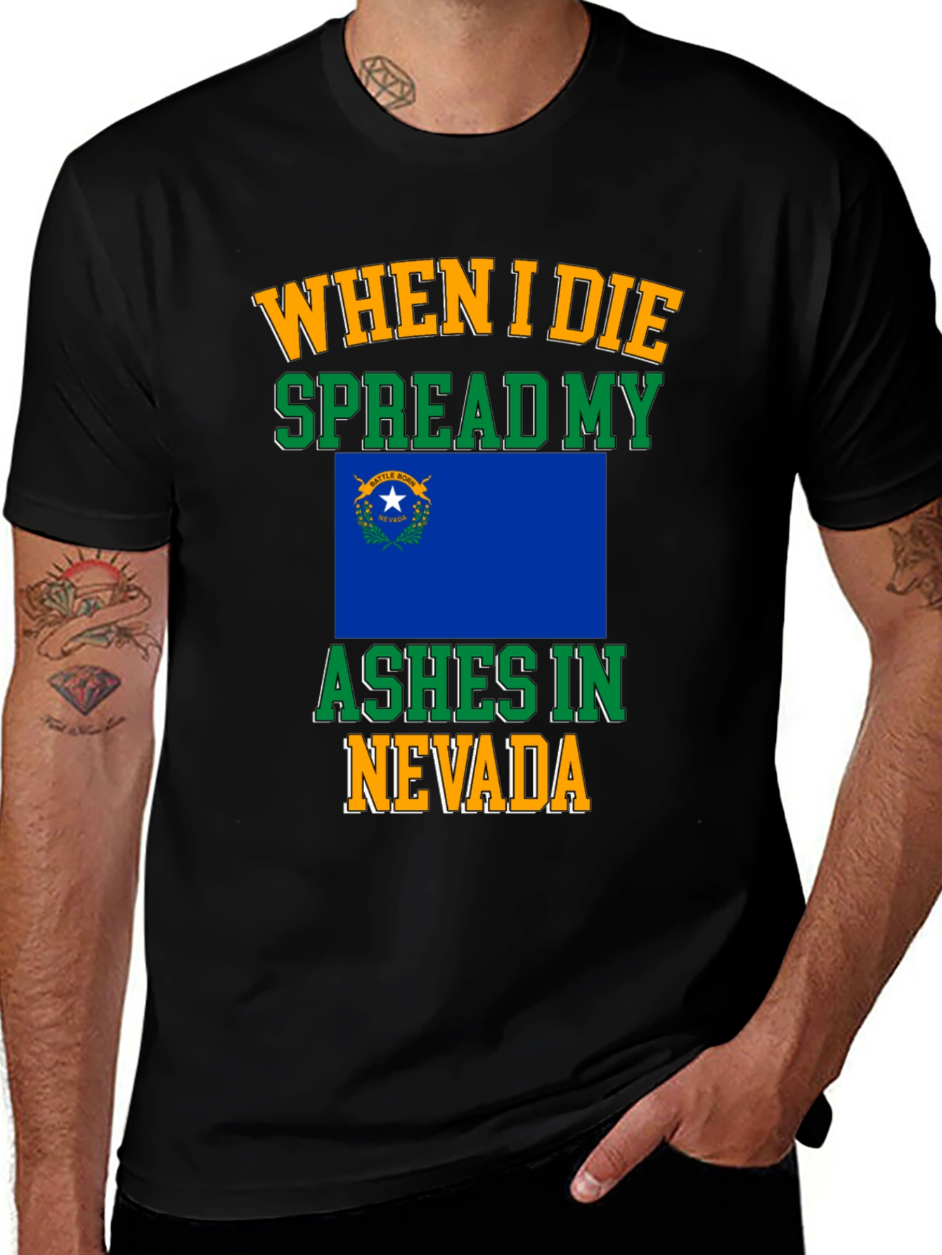 Variant 27 of Nevada Ashes T-Shirt
