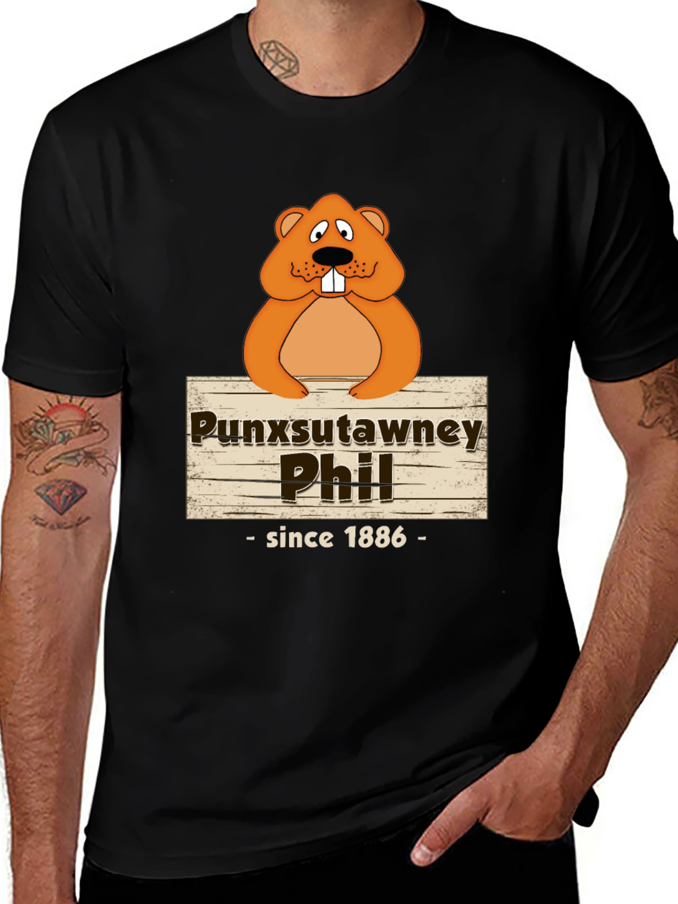 Punxsutawney Phil Groundhog Day T-Shirt