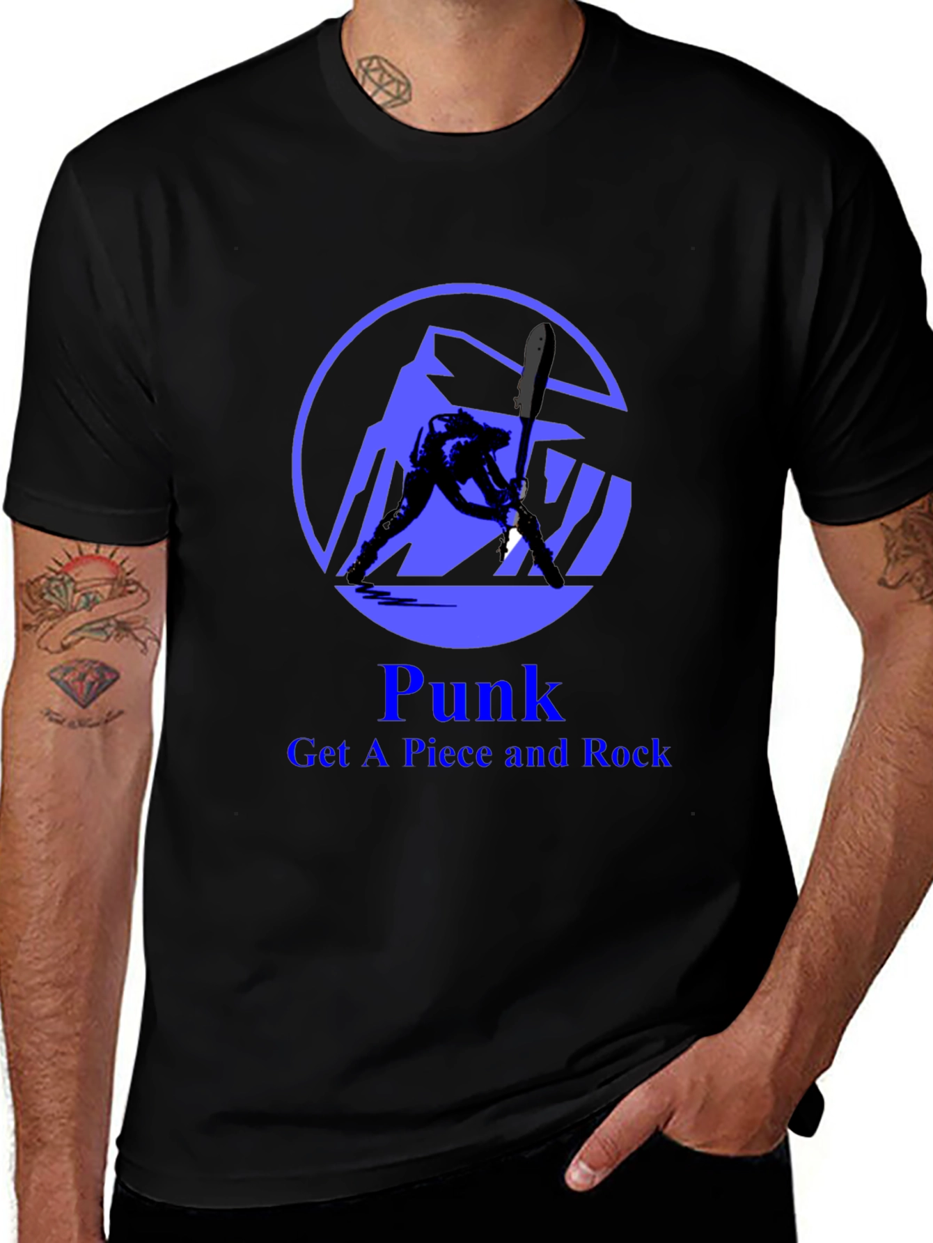 Variant 22 of Punk Rock T-Shirt - Classic Band Style