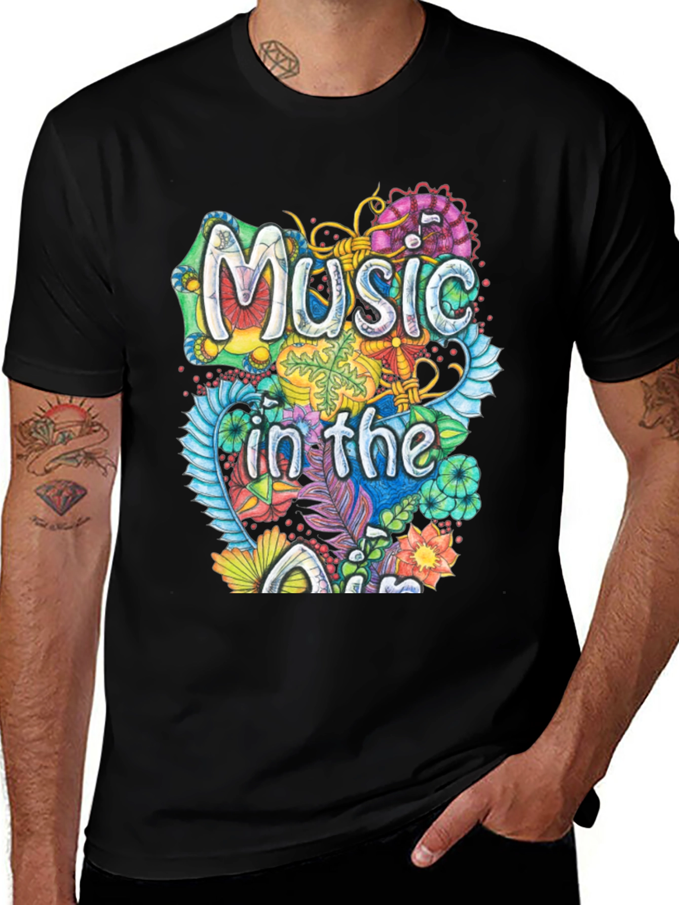 Variant 7 of Music in the Air Graphic Tee