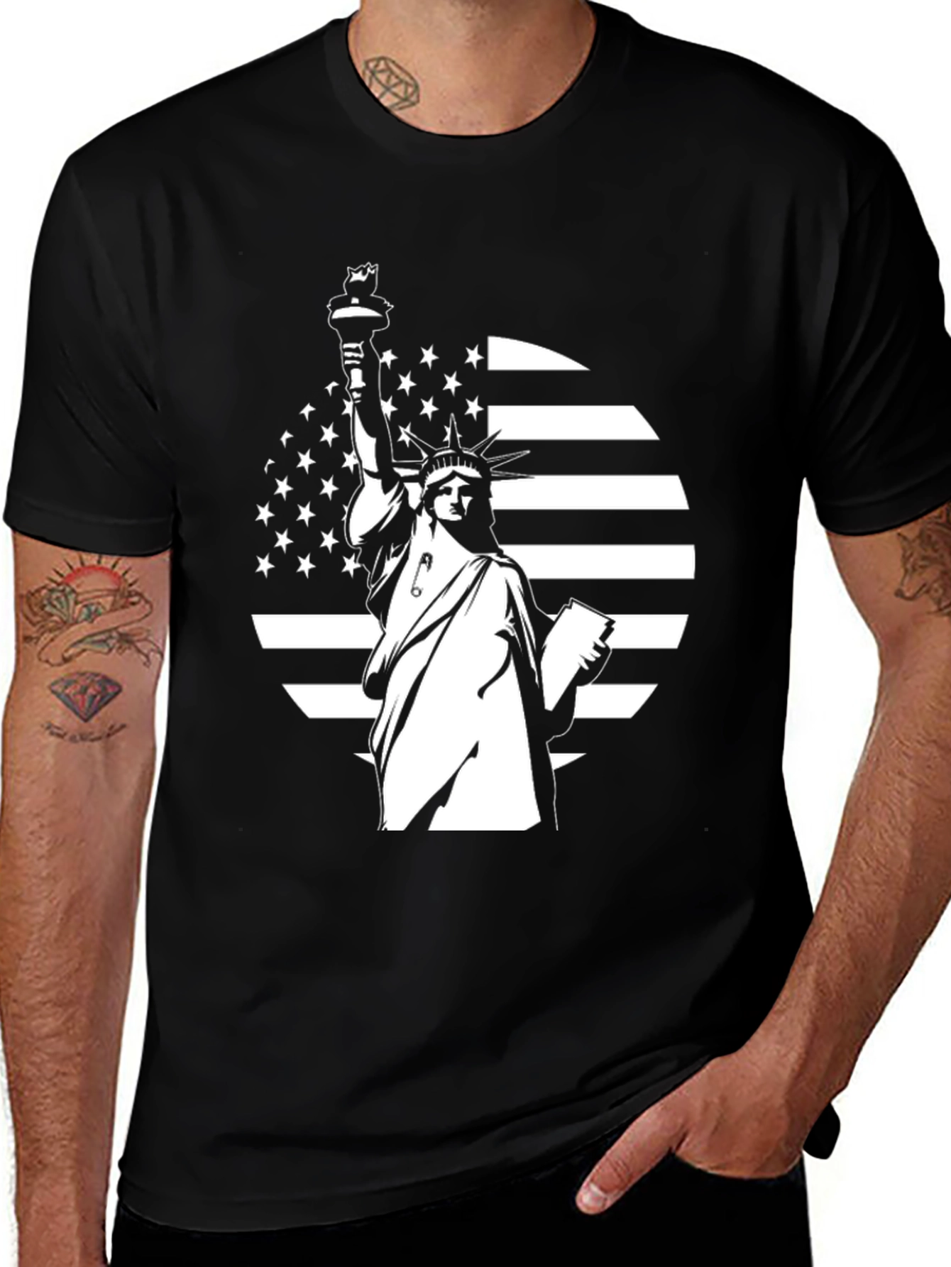 Variant 28 of Statue of Liberty Graphic Tee