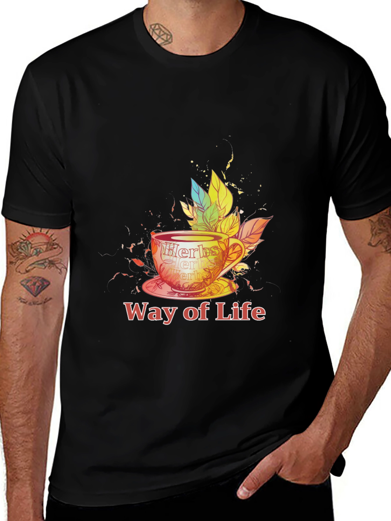 Variant 14 of Herbal Tea Way of Life T-Shirt