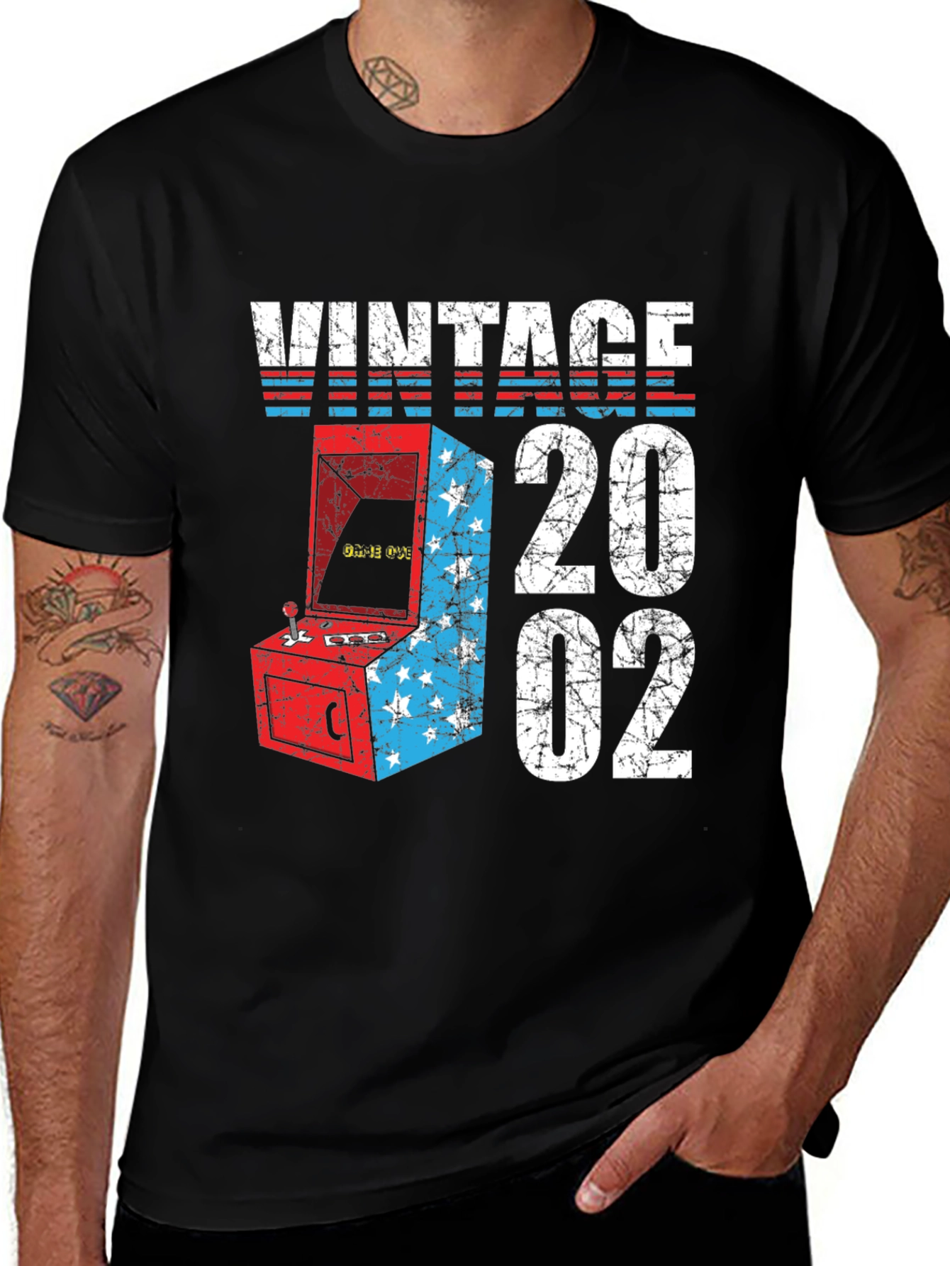 Variant 18 of Vintage 2002 Arcade T-Shirt