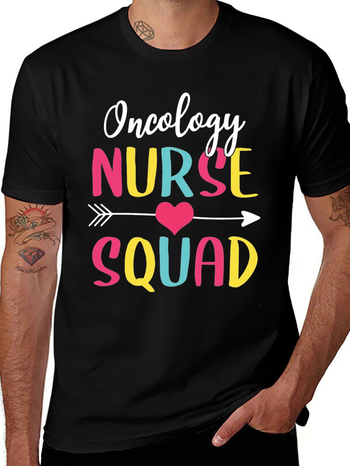 Variant 16 of Oncology Nurse Squad Graphic Tee