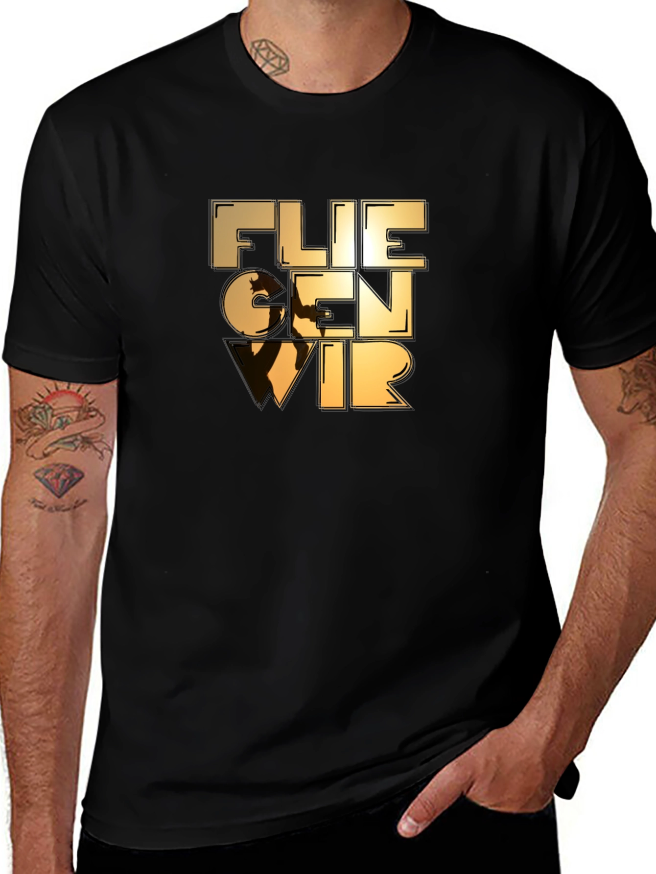 Fly High German Graphic Tee