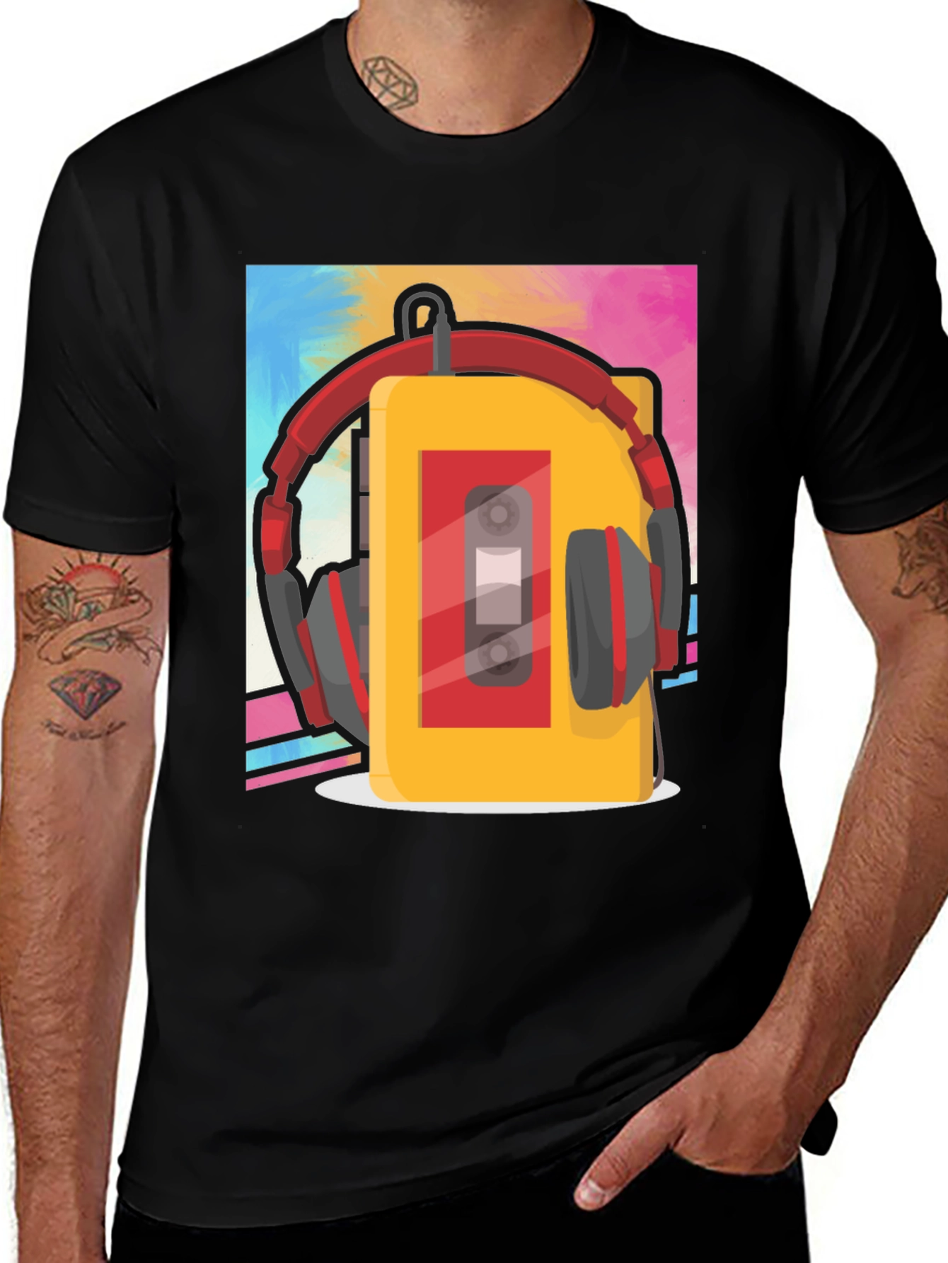 Retro Cassette Player T-Shirt