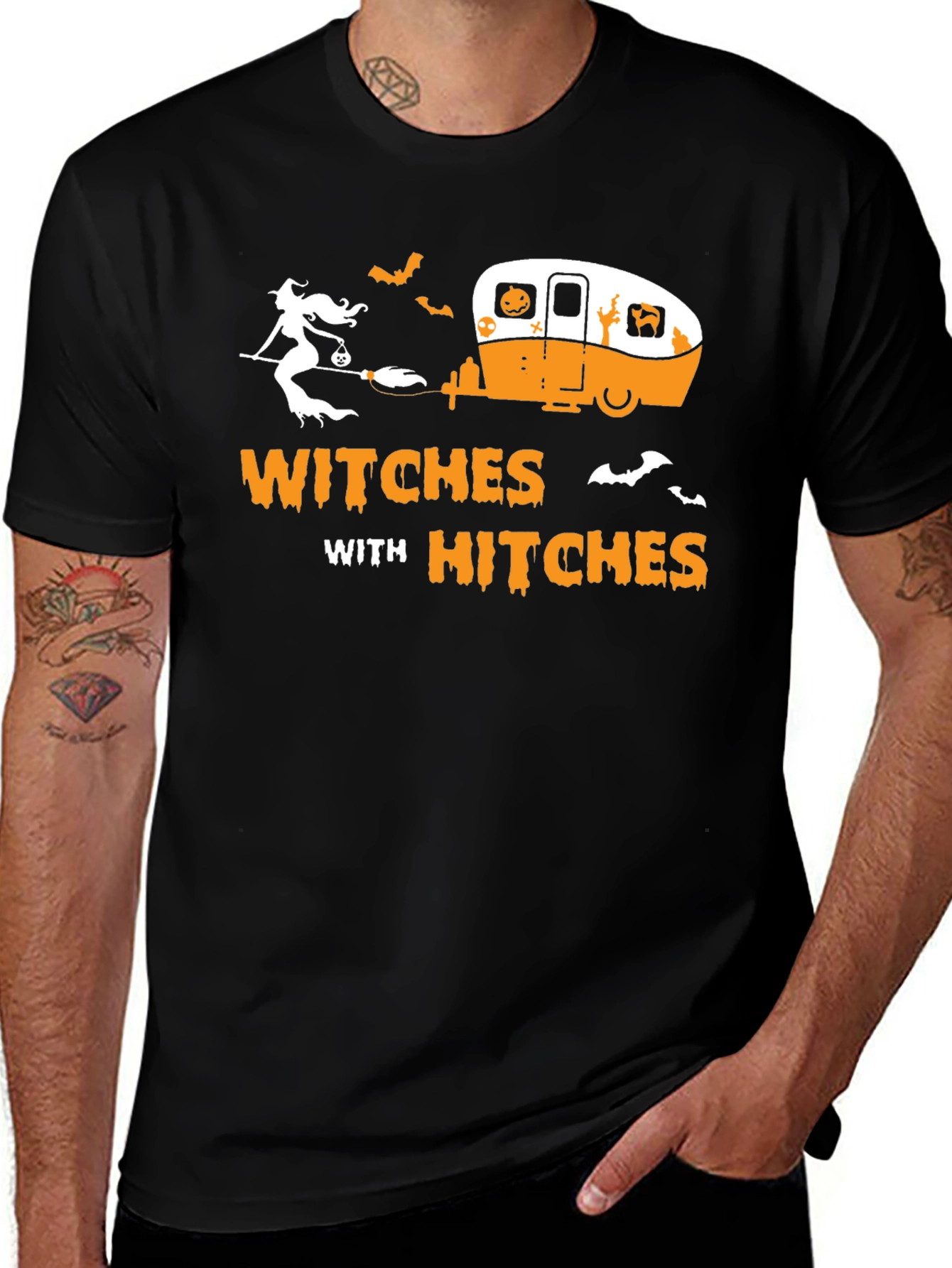 Variant 26 of Witches with Hitches Halloween T-Shirt