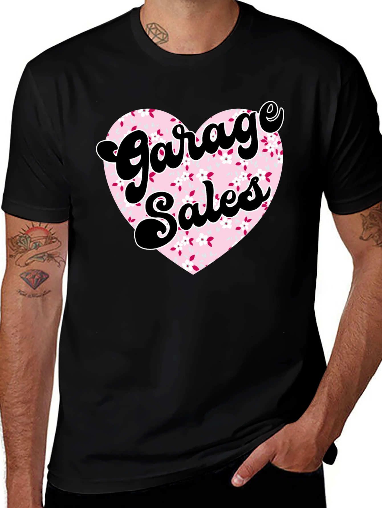 Garage Sales Heart T-Shirt
