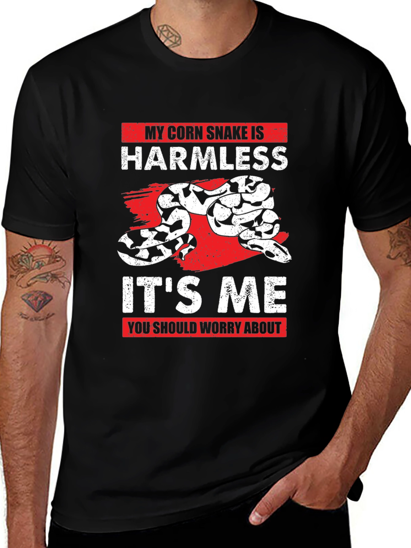 Variant 18 of My Corn Snake is Harmless T-Shirt