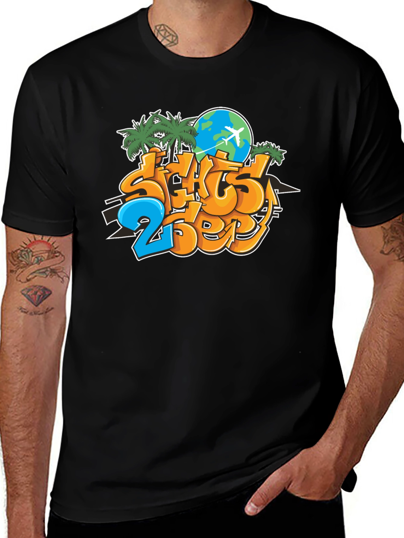 Variant 24 of Travel T-Shirt - See the World!