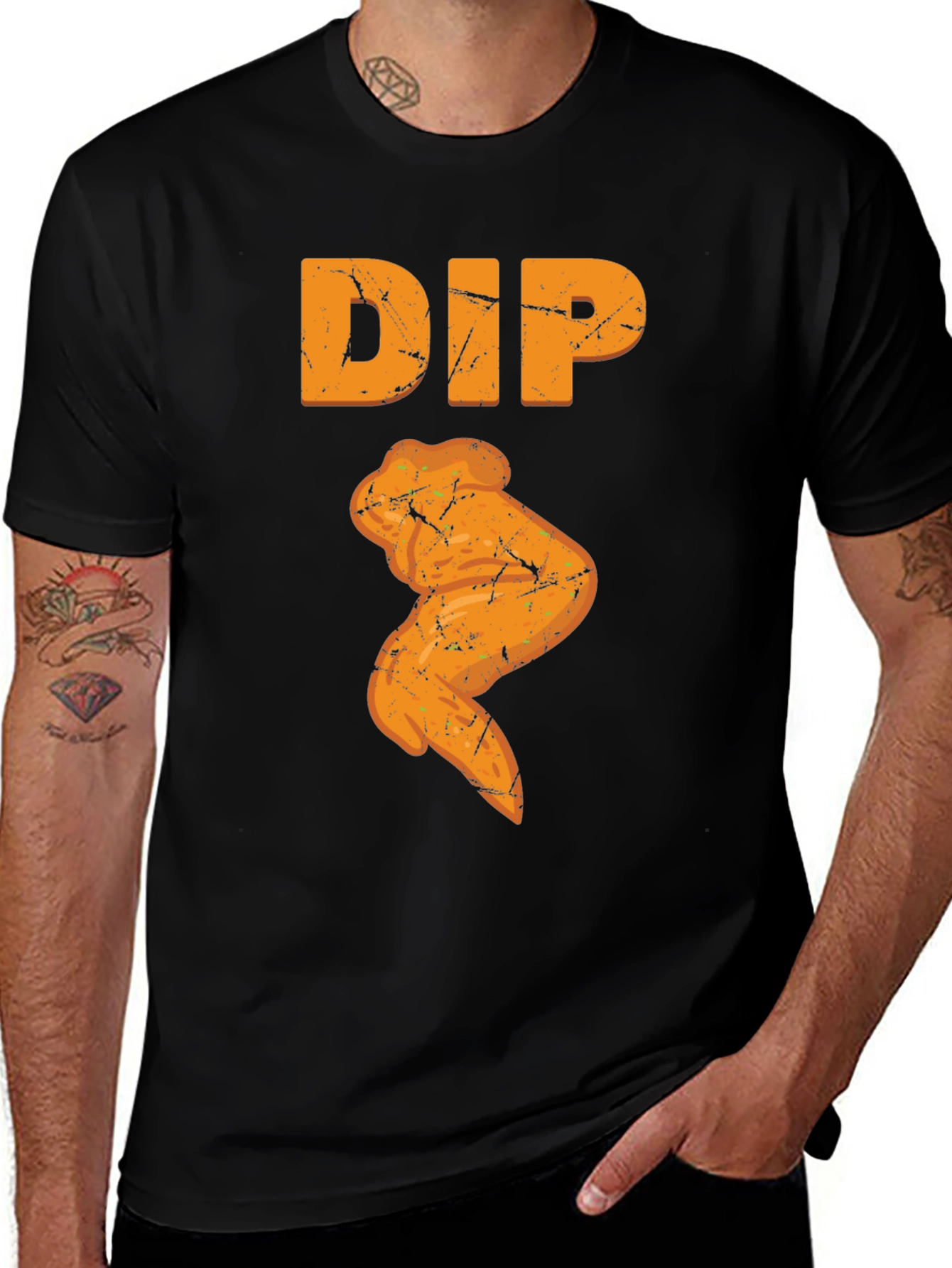 Variant 12 of Funny Chicken Wing Dip T-Shirt