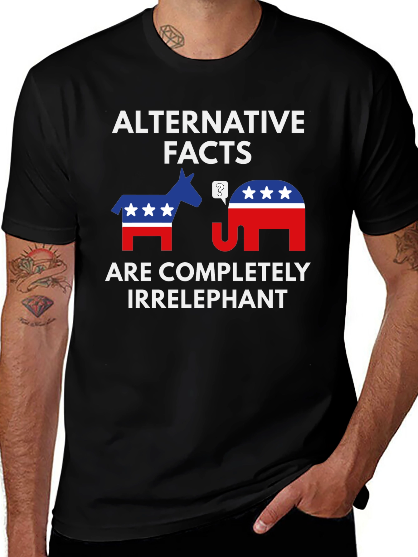 Variant 25 of Alternative Facts Irrelephant T-Shirt